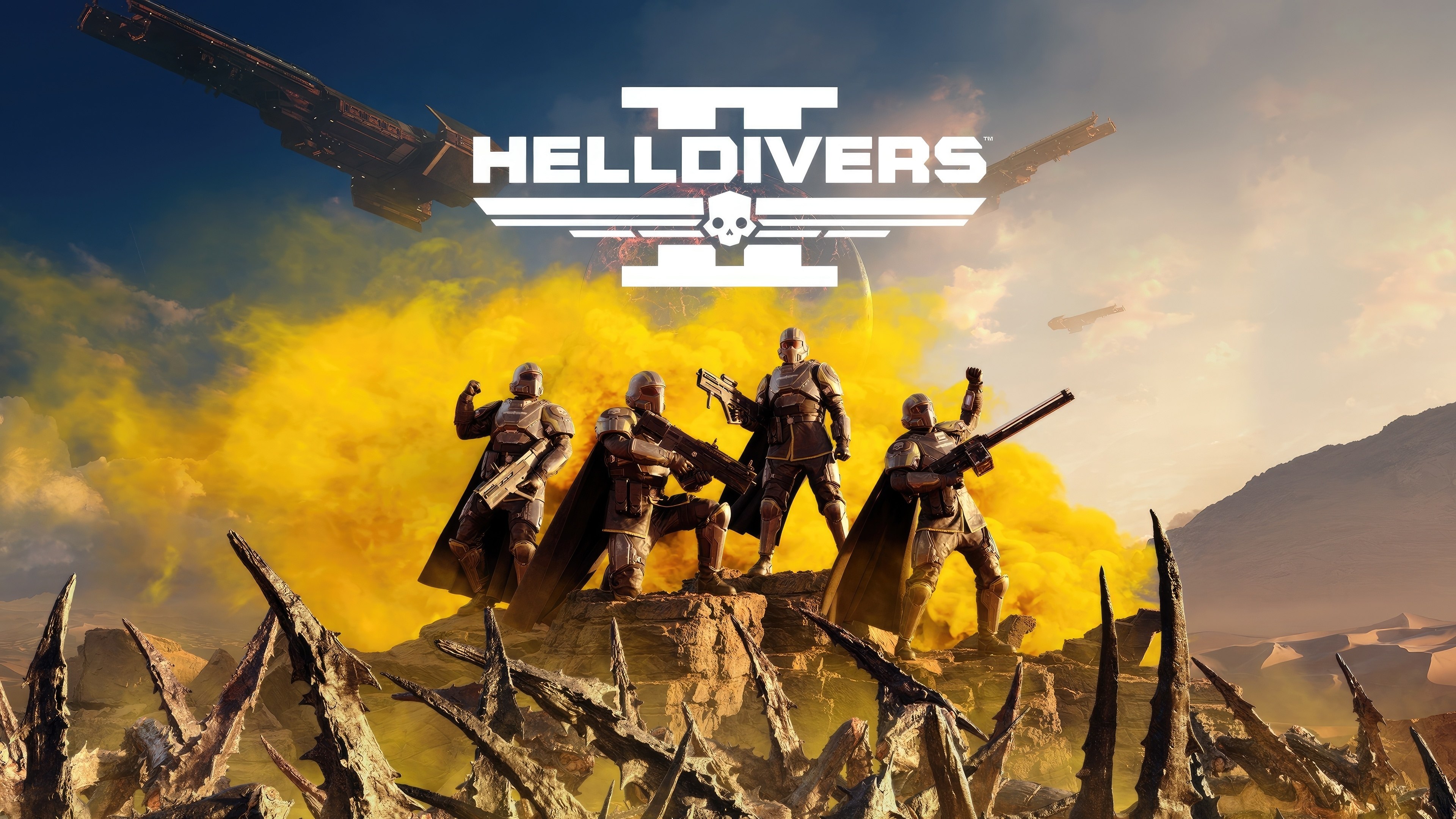 Helldivers 2, Key Art, Jogos de 2024, Jogos para PC, PlayStation 5