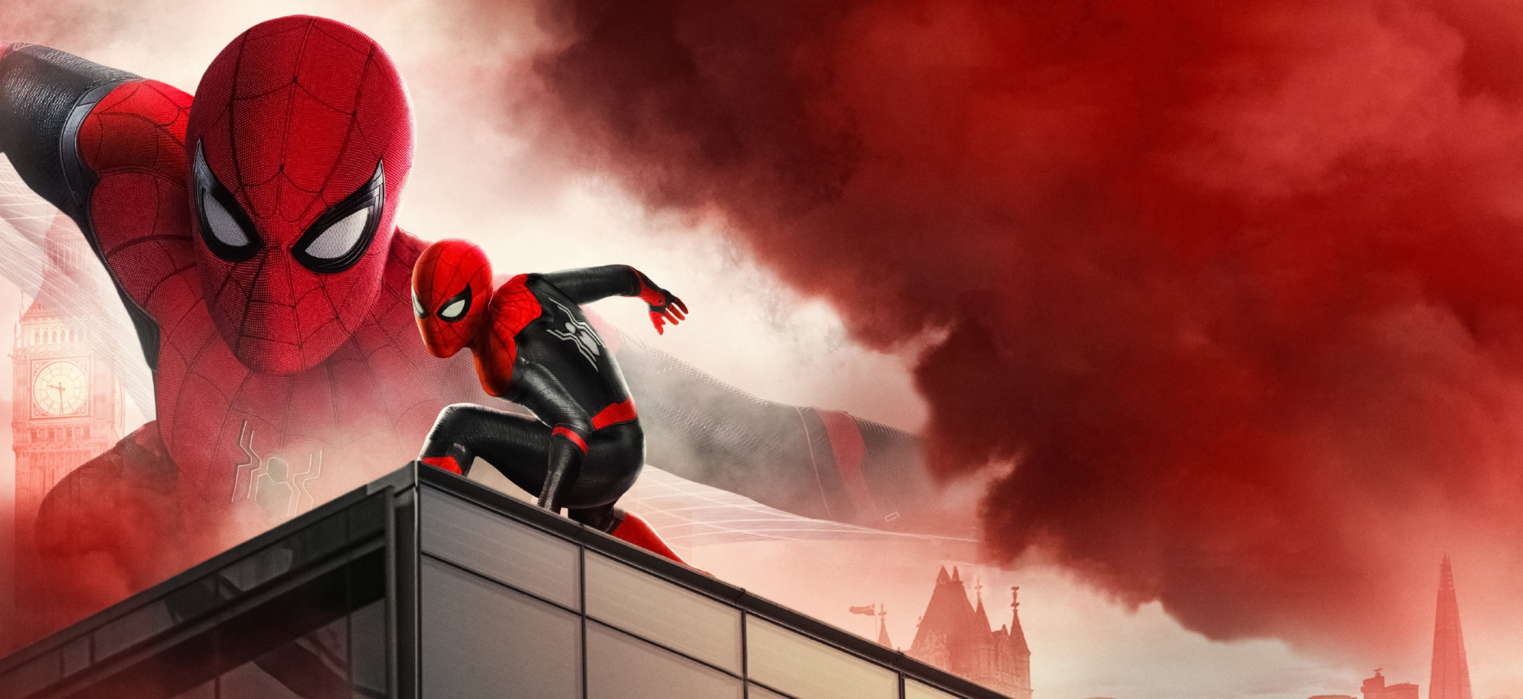 Homem-Aranha: Longe de Casa, Vermelho, Homem-Aranha