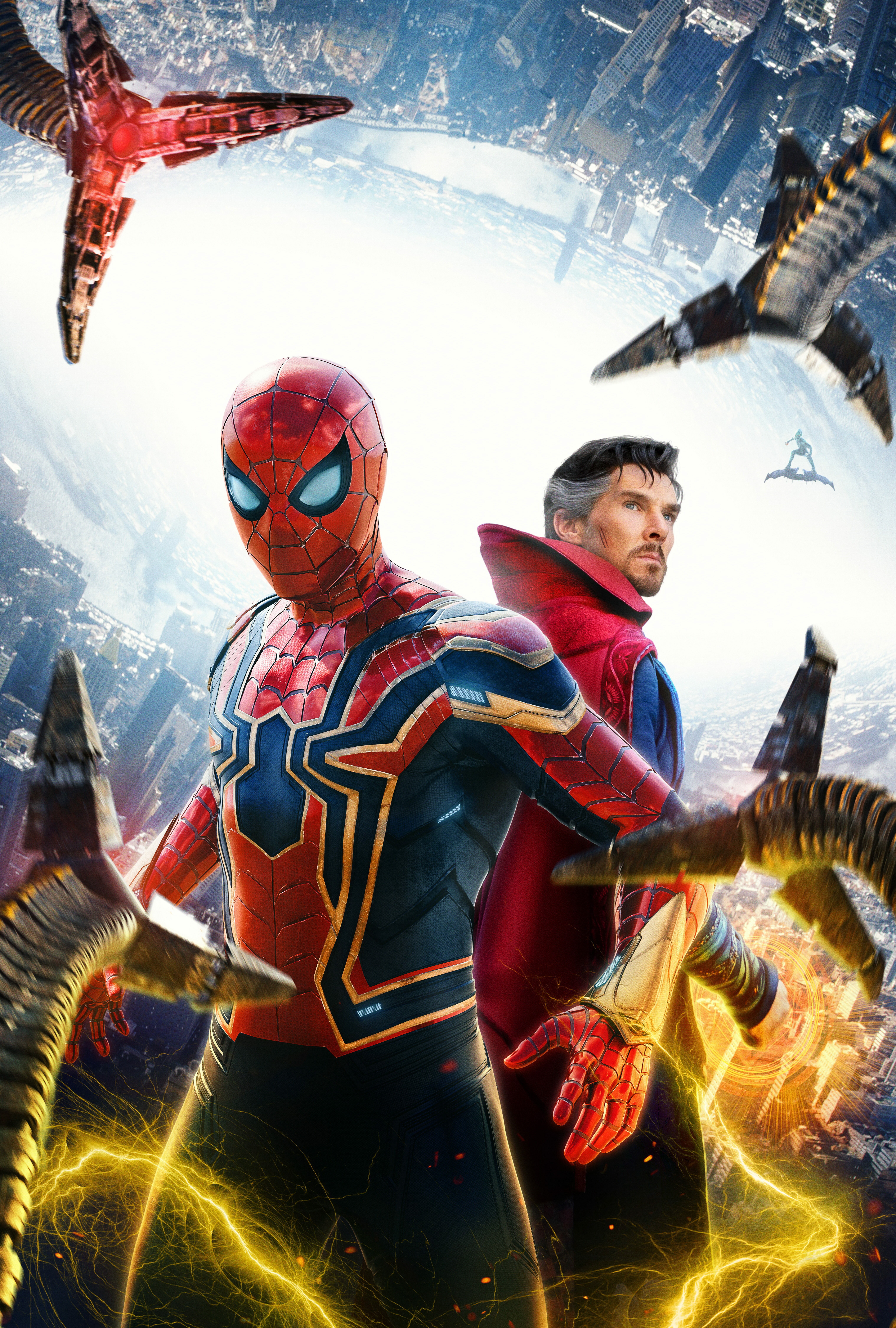 Homem-Aranha: Sem Volta Para Casa, Filmes de 2021, Doutor Estranho, Marvel Comics, 5K, Homem-Aranha