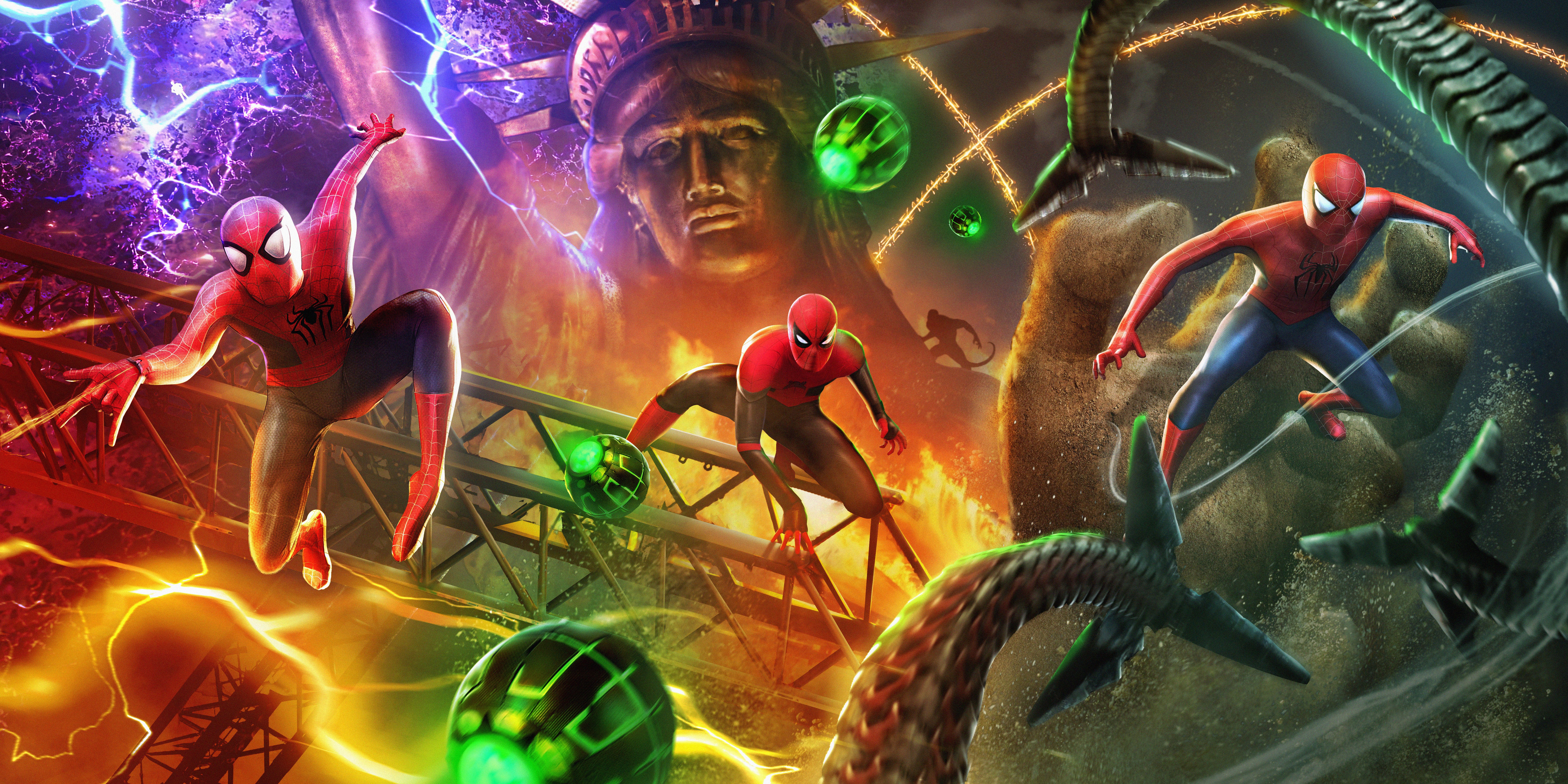 Homem-Aranha: Sem Volta Para Casa, Marvel Comics, Ultrawide, 5K, Homem-Aranha