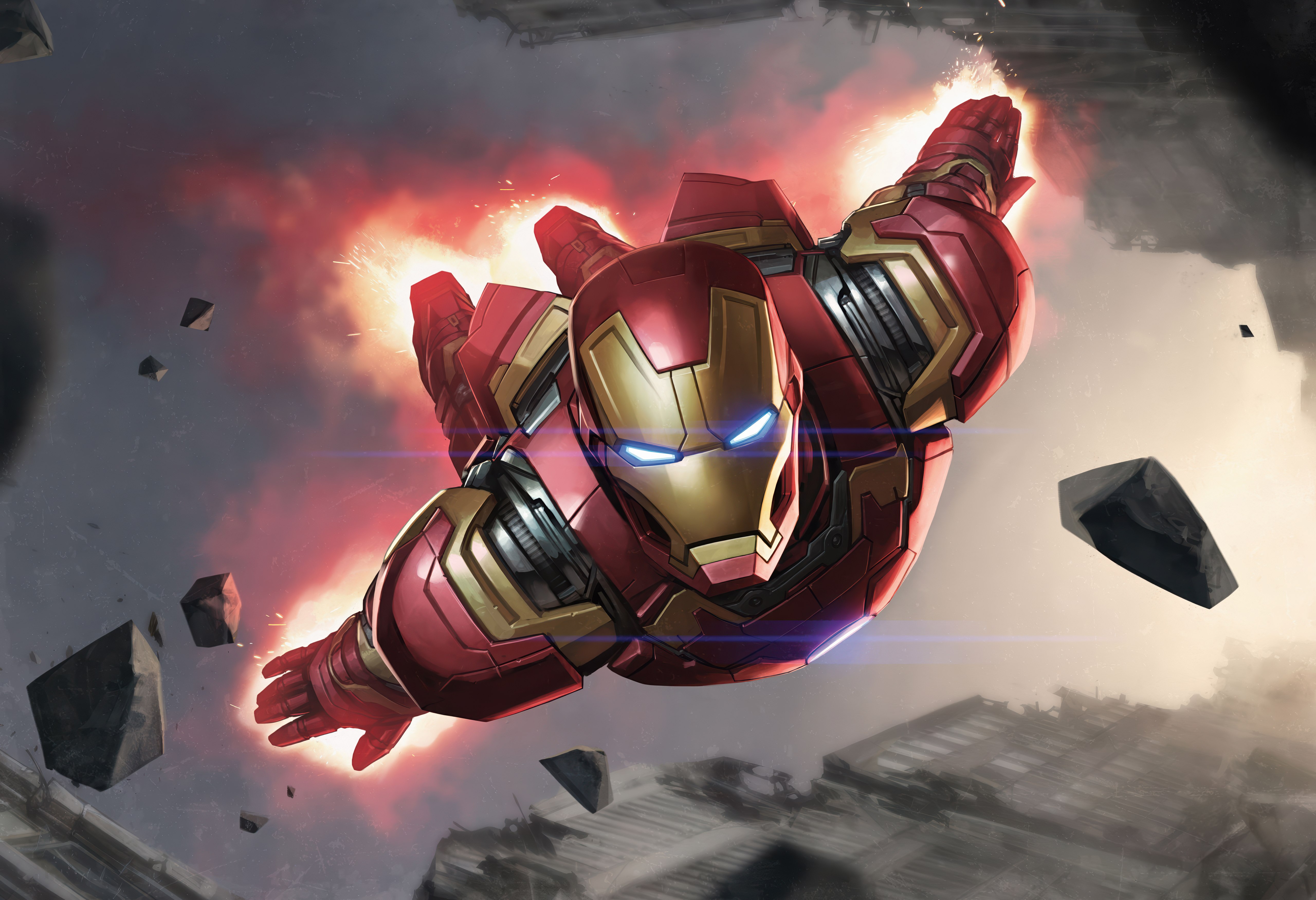 Homem de Ferro, Arte, Super-heróis da Marvel, 5K