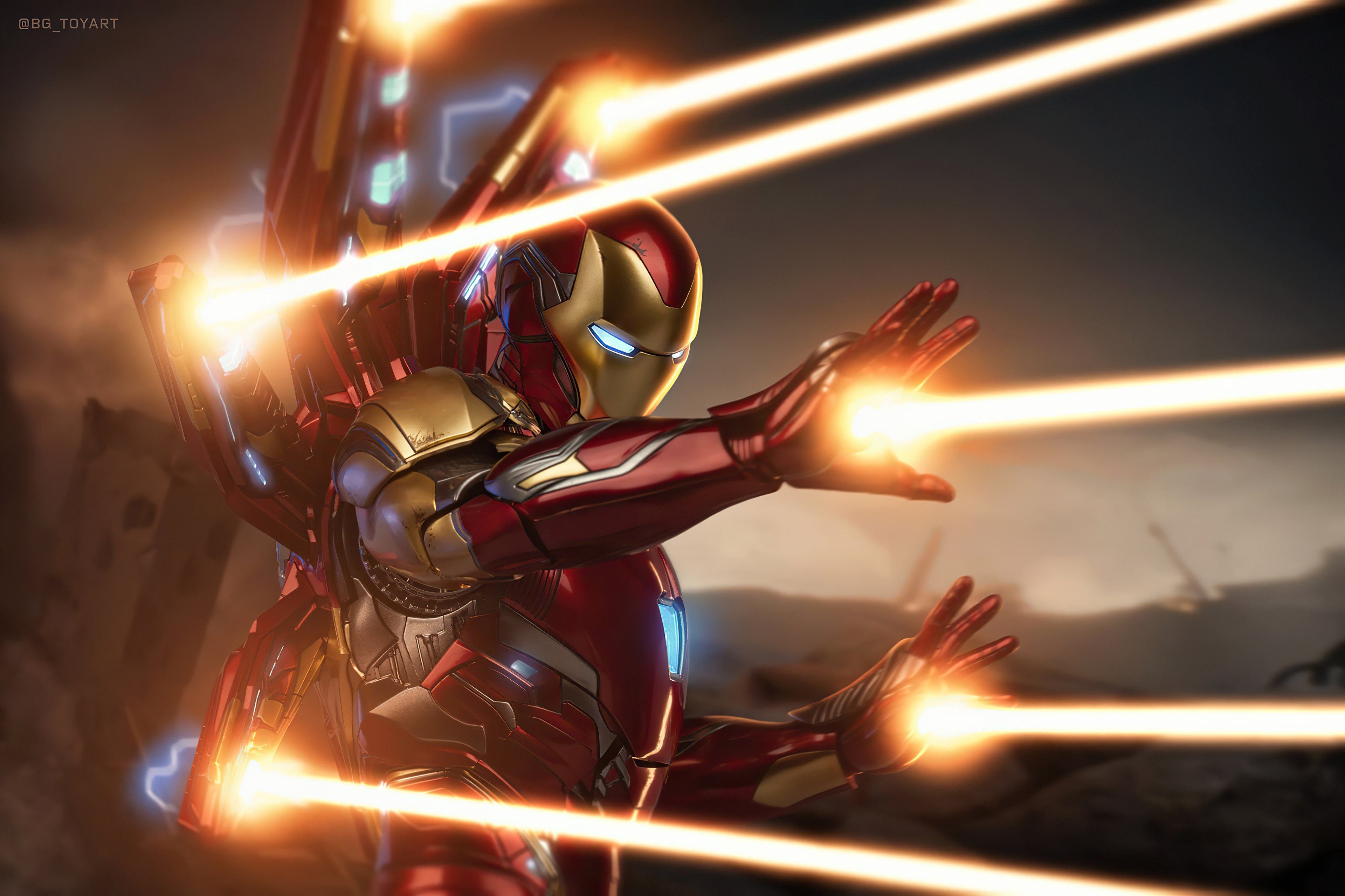 Homem de Ferro, Batalha de Chefe, Vingadores: Ultimato, Marvel Comics, Super-heróis da Marvel