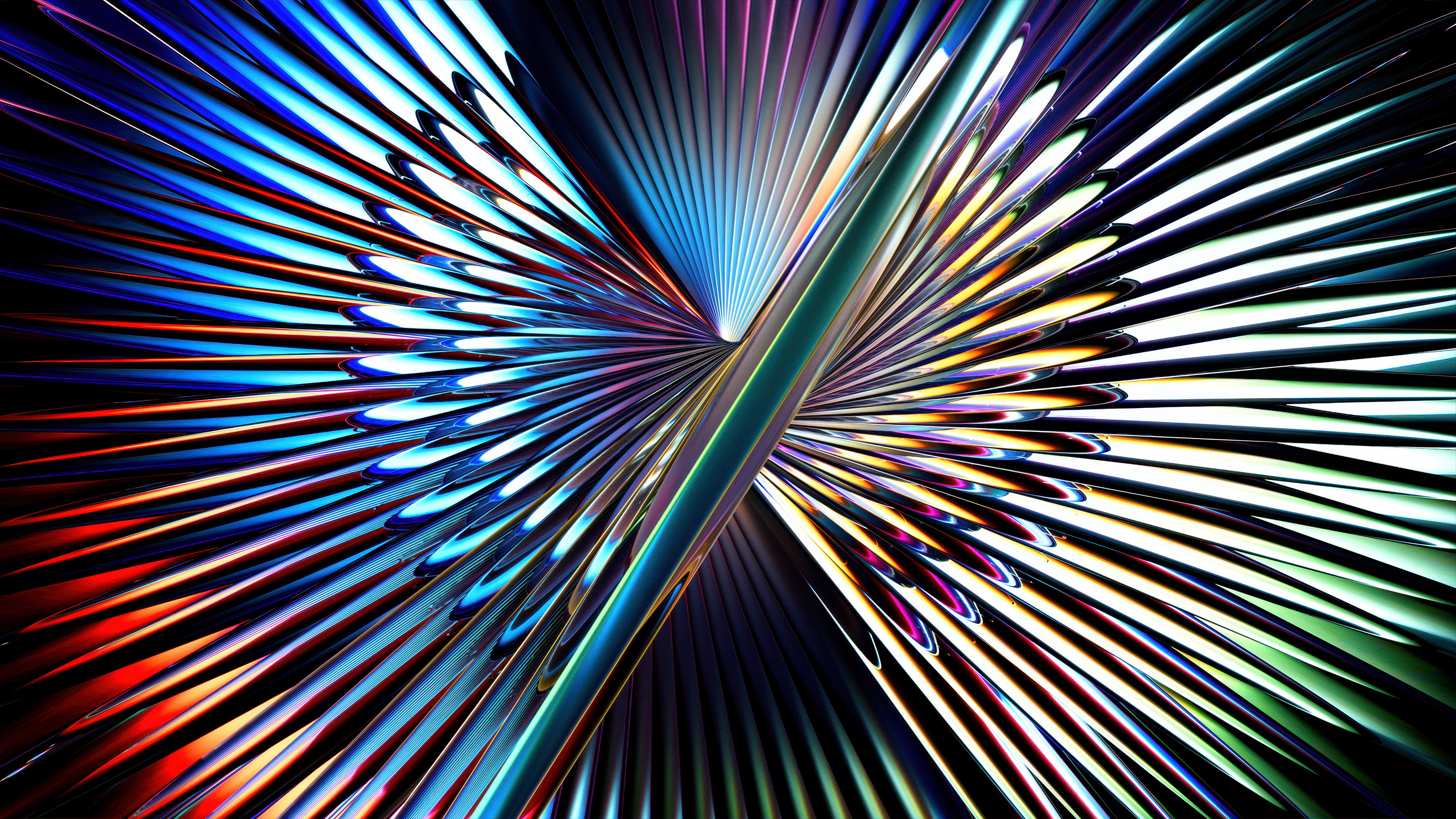 Ilusão de ótica, Arte abstrata, Futurista, Refração, Simetria, 5K