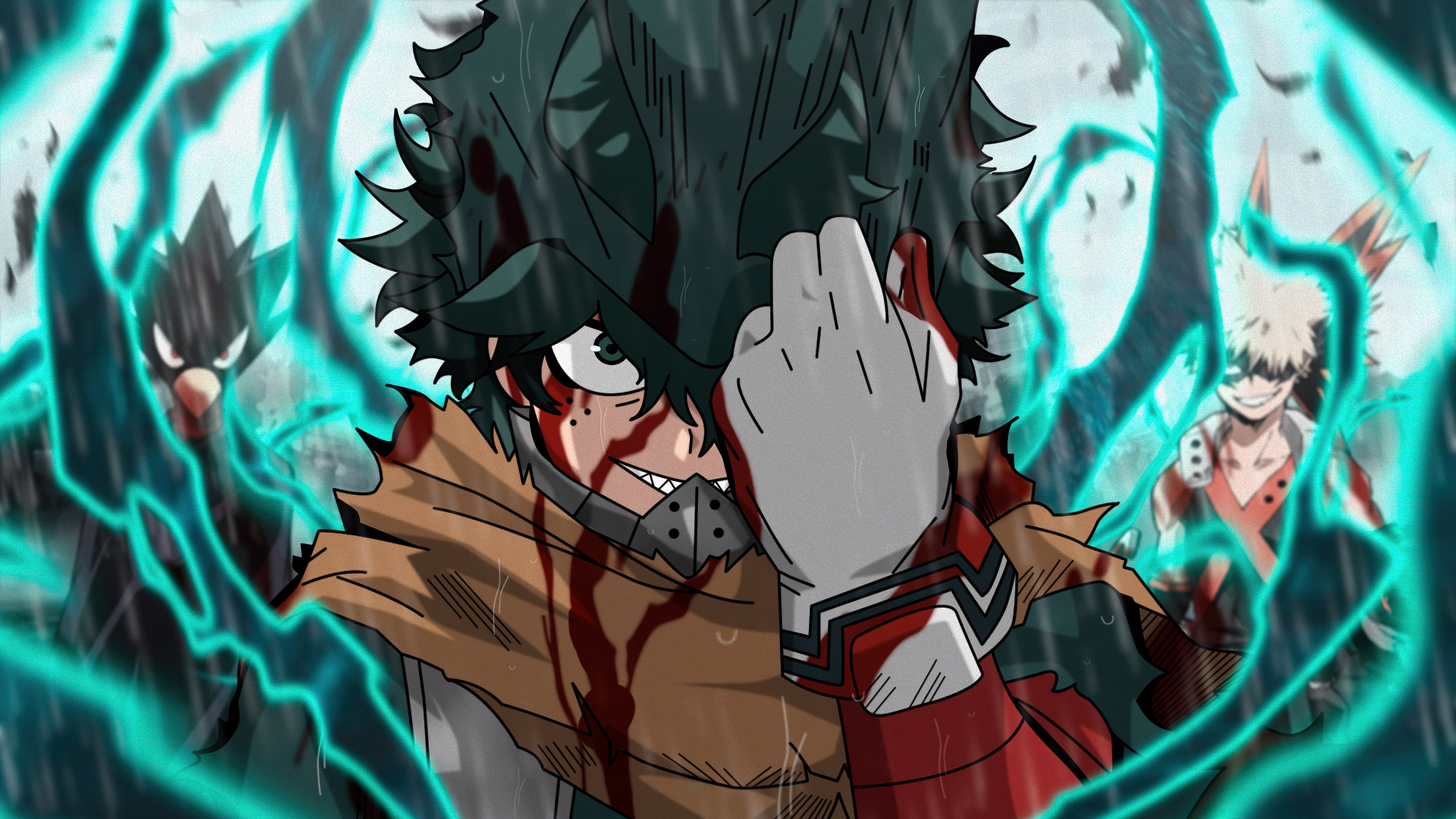 Izuku Midoriya, Fan Art, My Hero Academia, 5K