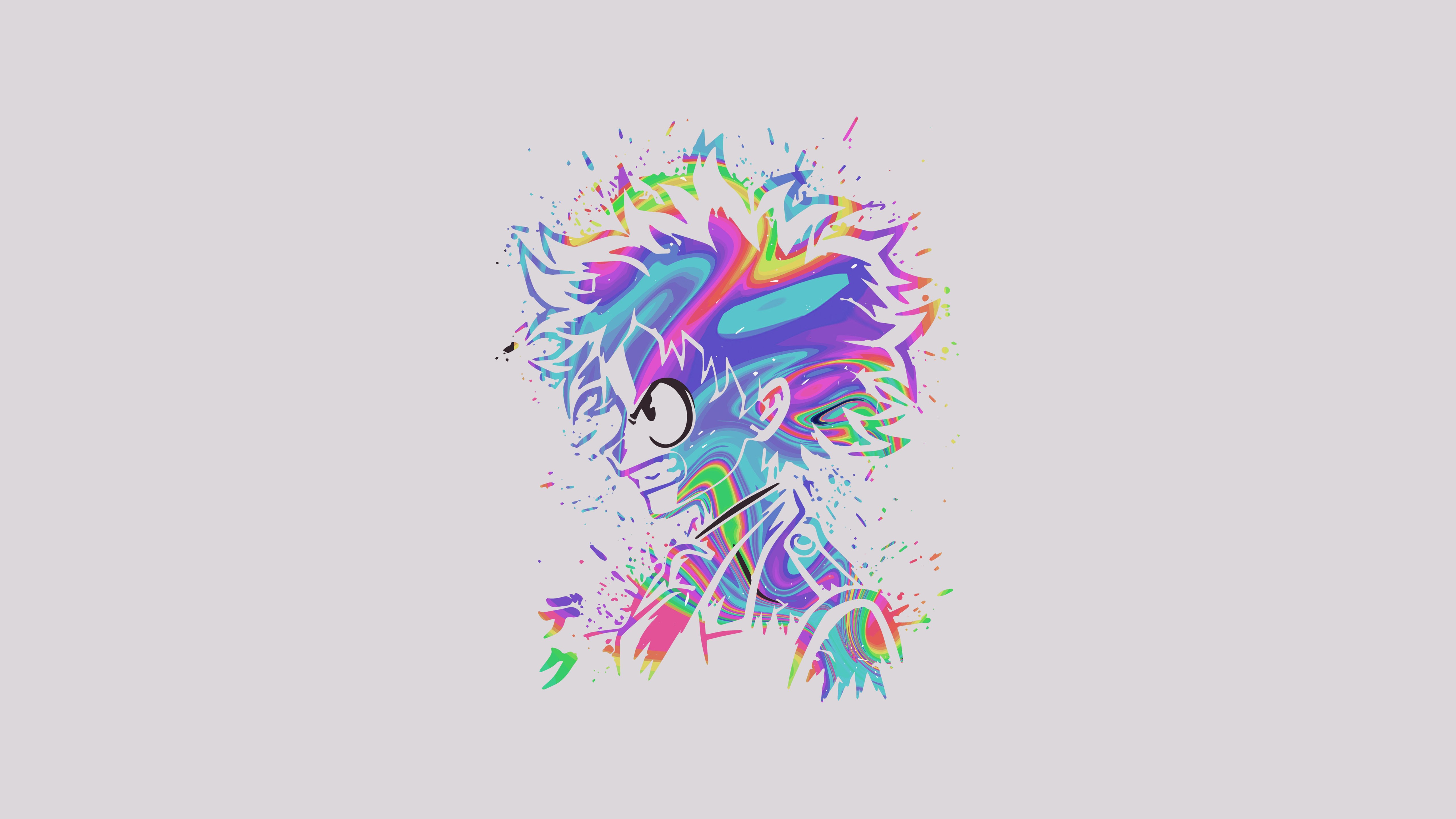 Izuku Midoriya, 5K, My Hero Academia, Fundo branco