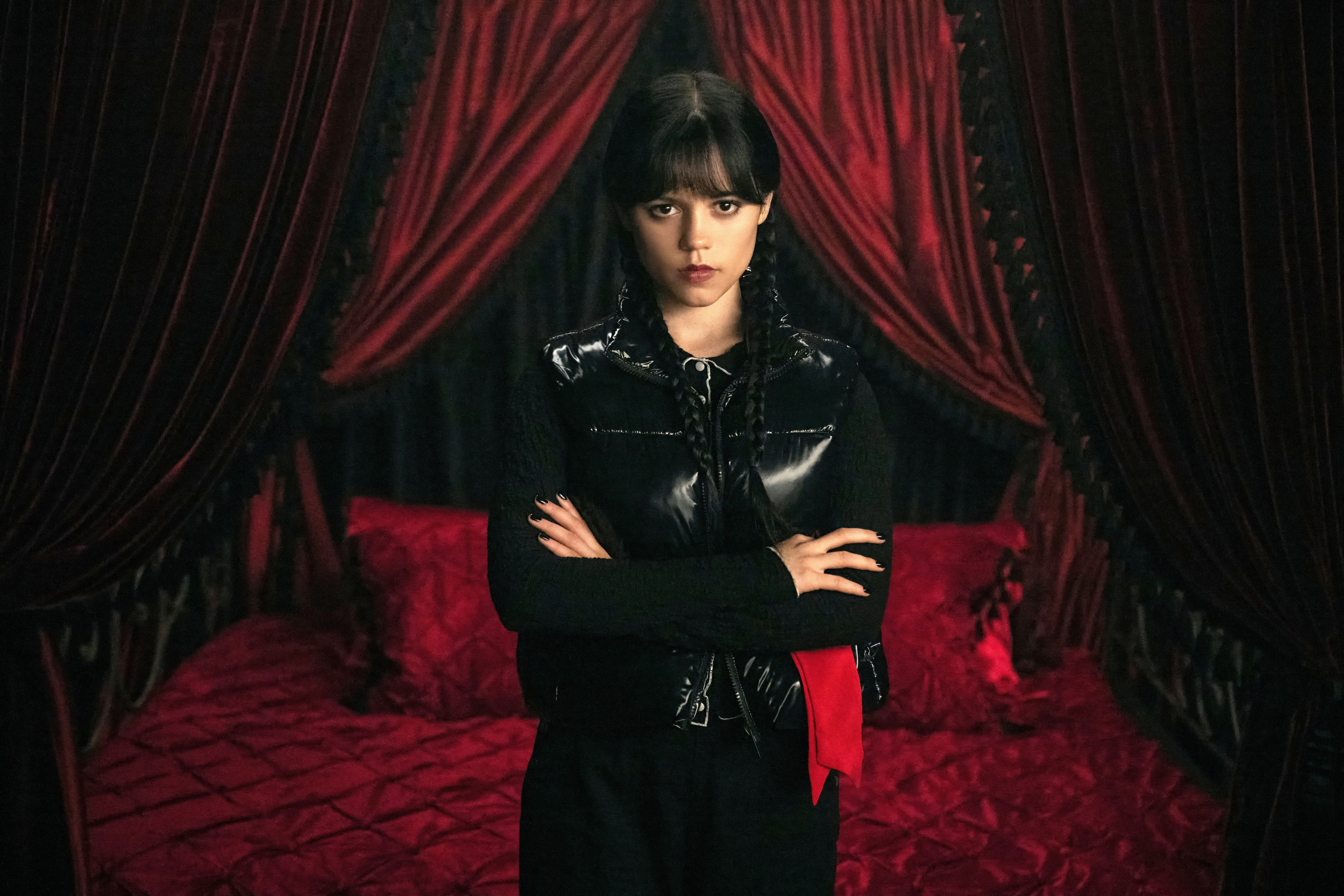 Jenna Ortega, Temporada 2, Wandinha (Netflix), Jenna Ortega como Wandinha Addams, 5K