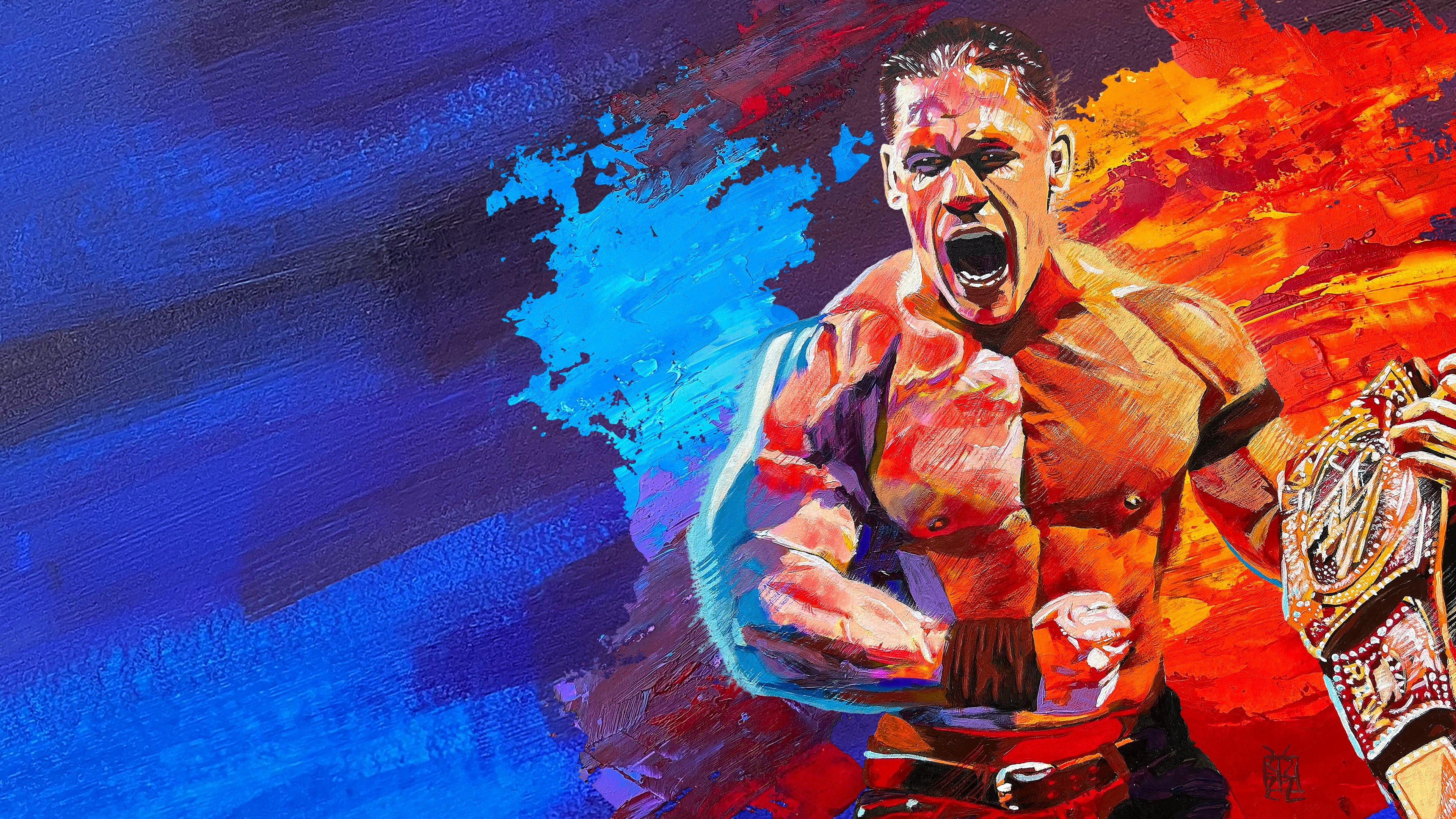 John Cena, WWE 2K23, Game Art