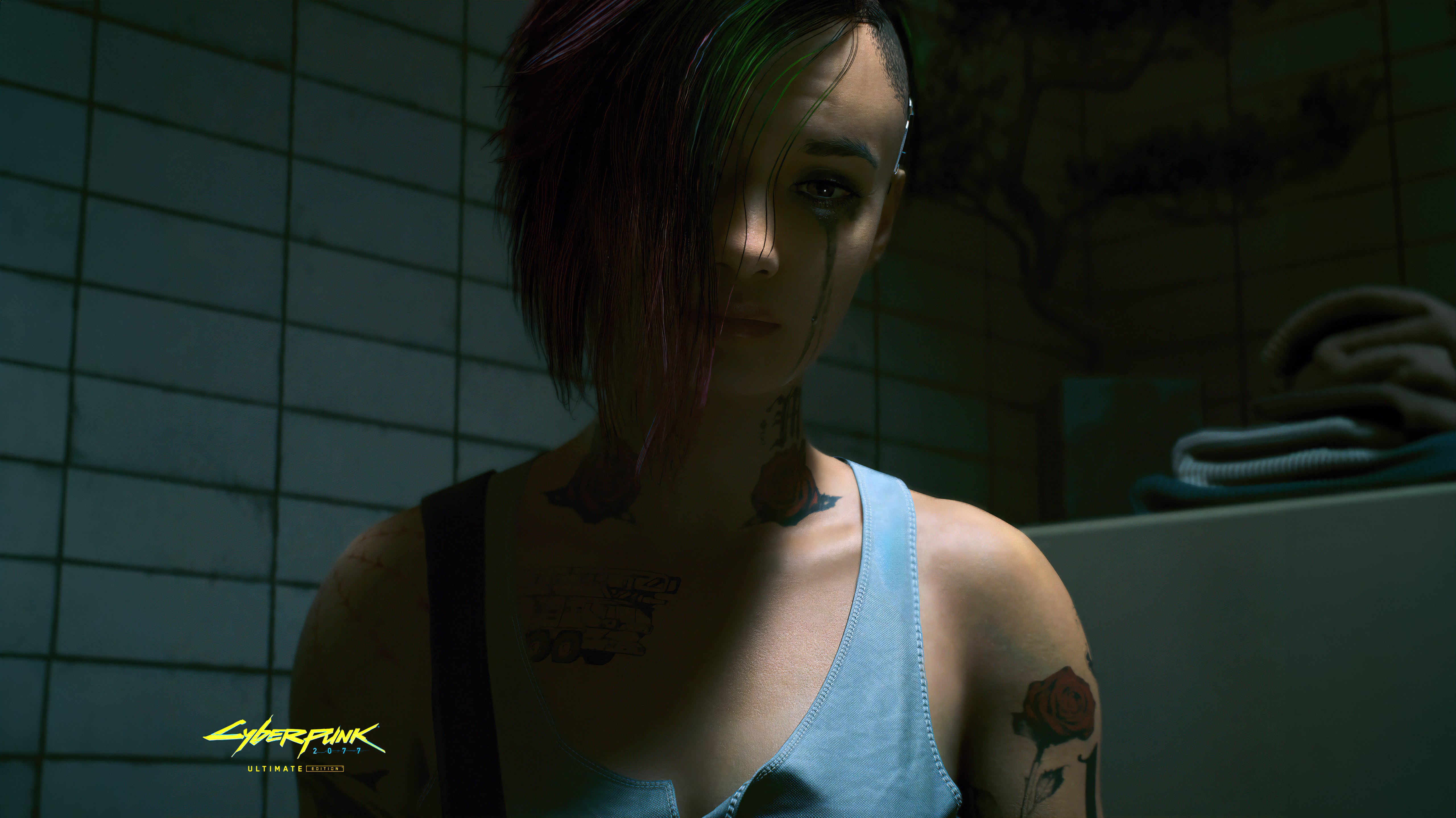 Judy Alvarez, Rosto triste, 5K, Cyberpunk 2077