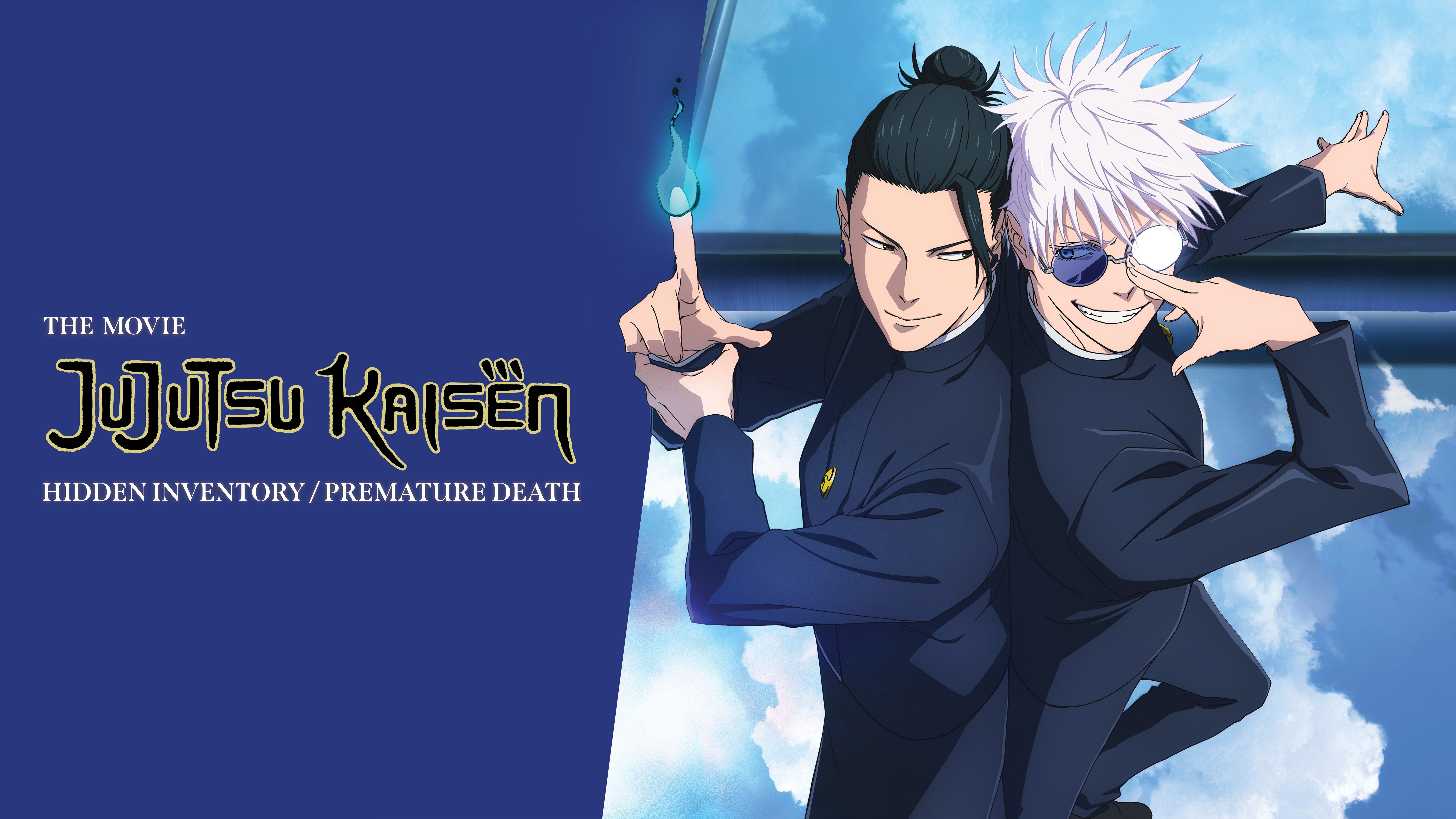 JUJUTSU KAISEN: Hidden Inventory Premature Death, Filmes de 2025, Filme de anime, Satoru Gojo, Suguru Geto, 5K, 8K, Jujutsu Kaisen