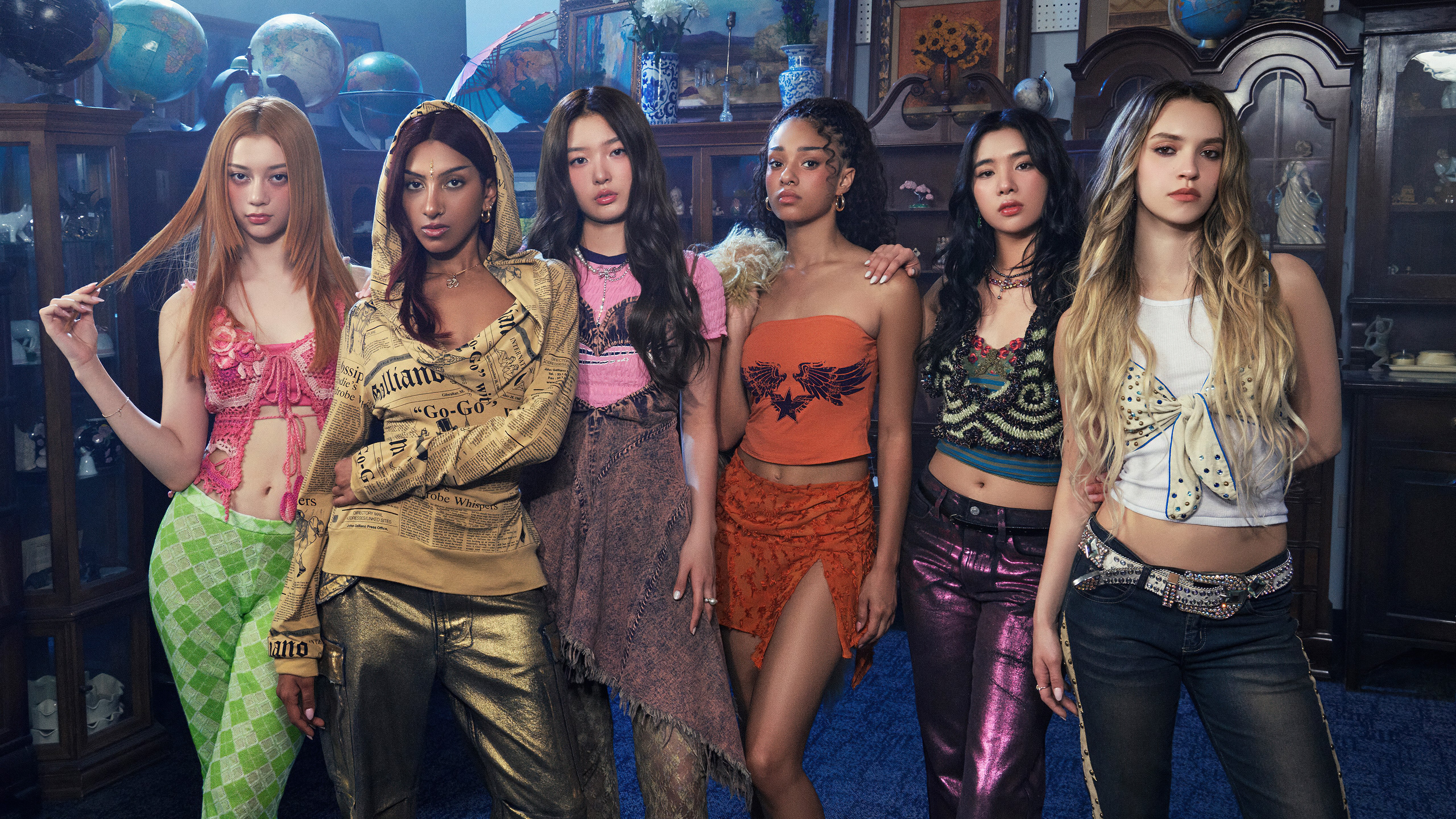 KATSEYE, 5K, Grupo feminino, Manon, Sophia (KATSEYE), Daniela, Lara (KATSEYE), Megan (KATSEYE), Yoonchae