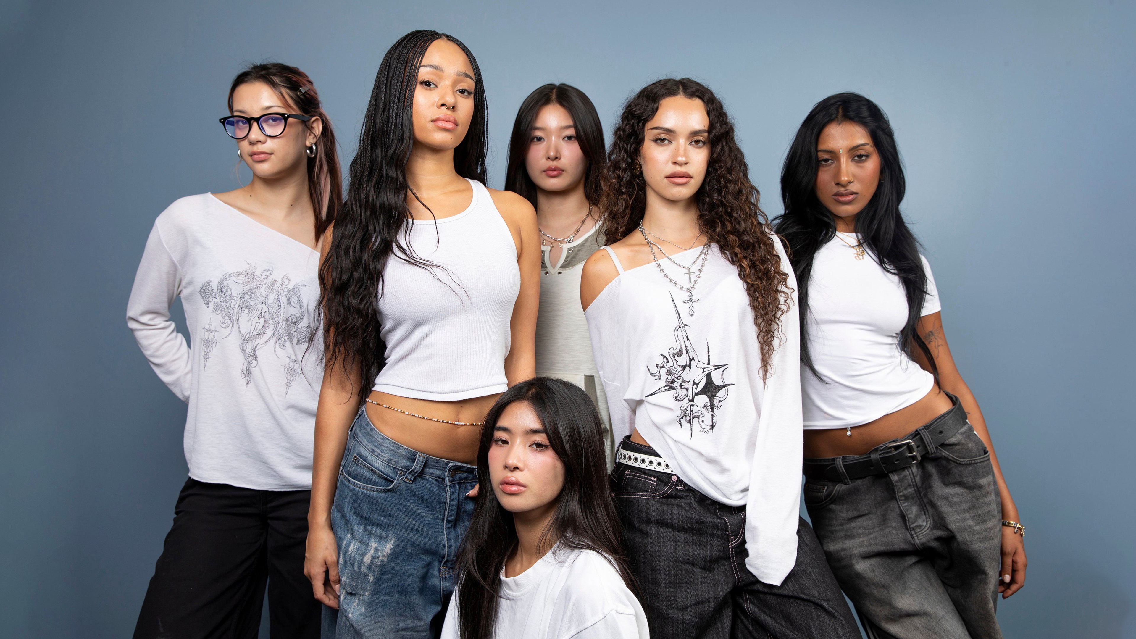 KATSEYE, Retrato, Grupo feminino, Manon, Sophia (KATSEYE), Daniela, Lara (KATSEYE), Megan (KATSEYE), Yoonchae