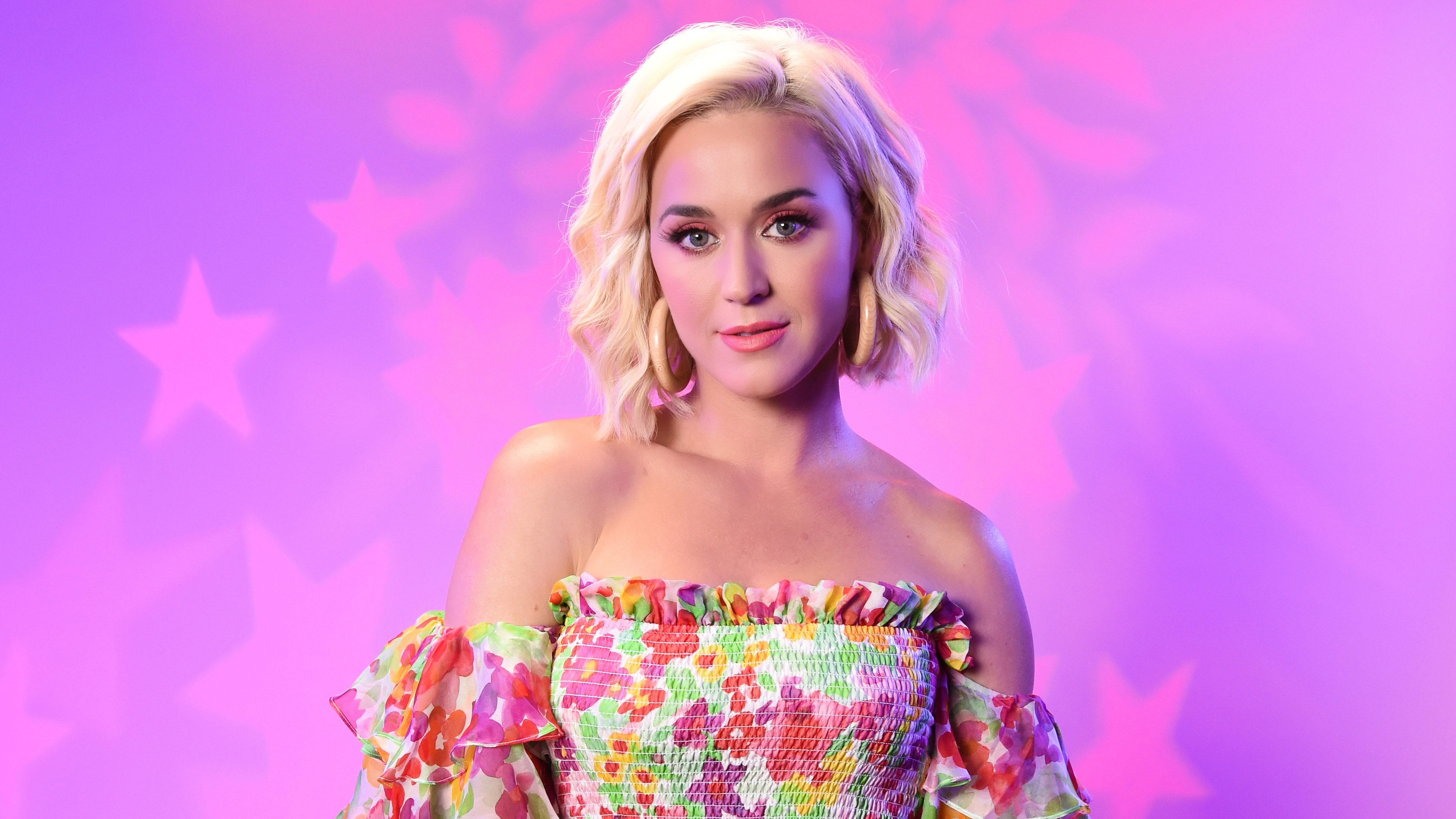 Katy Perry, Estética rosa, Cantora americana, Fundo rosa, Fundos femininos