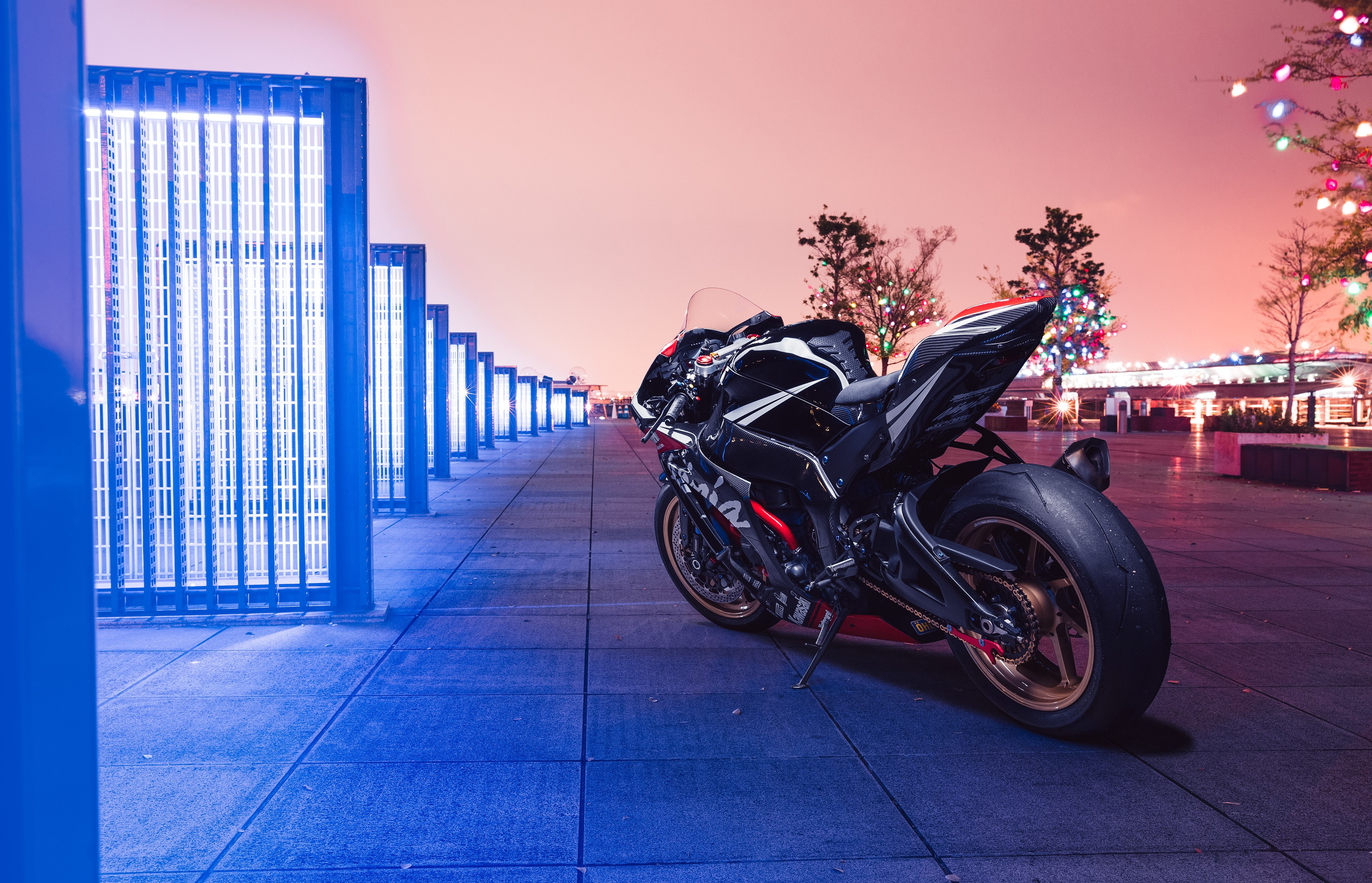 Kawasaki Ninja ZX-10R, Neon, Motos esportivas