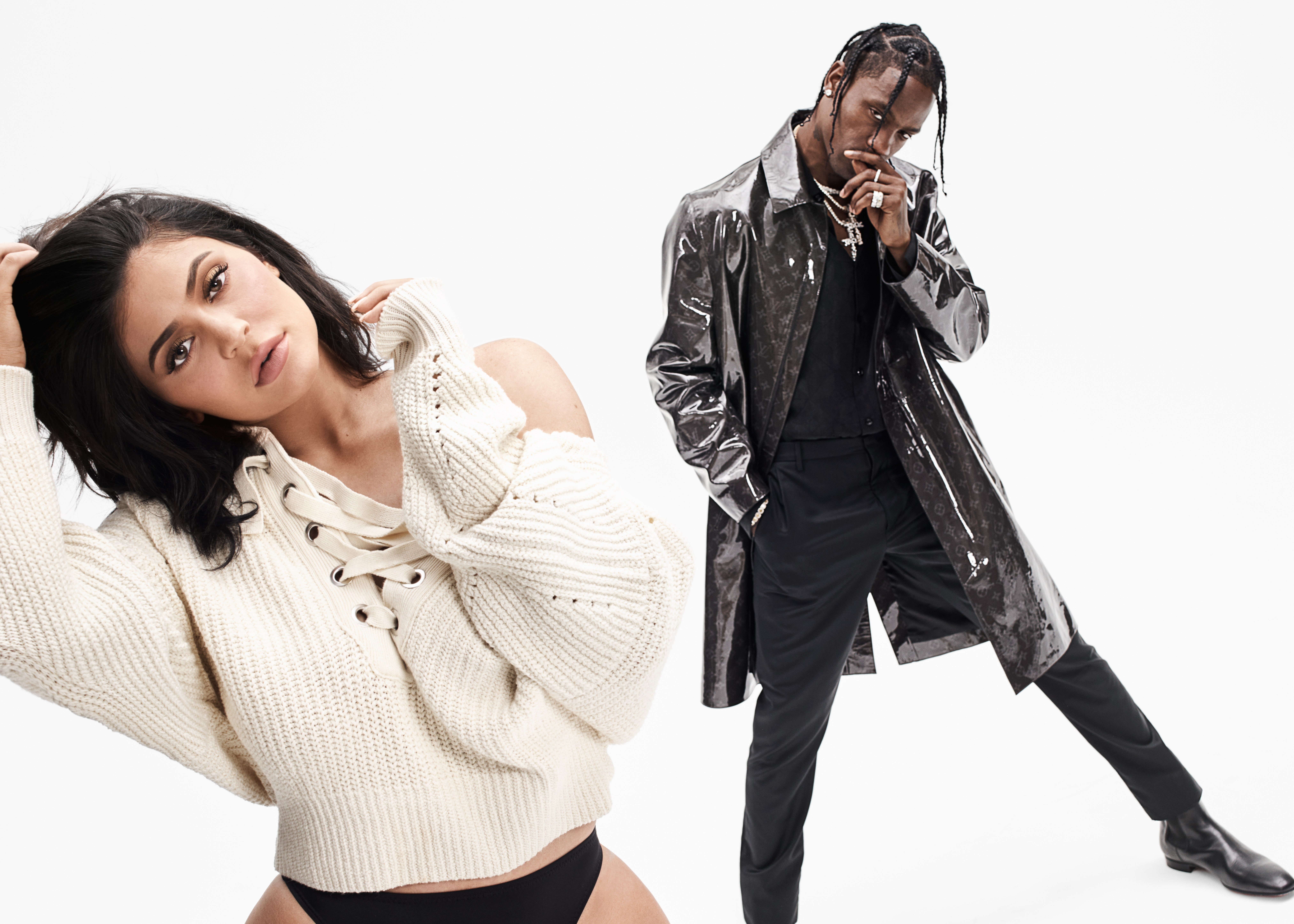 Kylie Jenner, Travis Scott, GQ Magazine, 5K, 8K