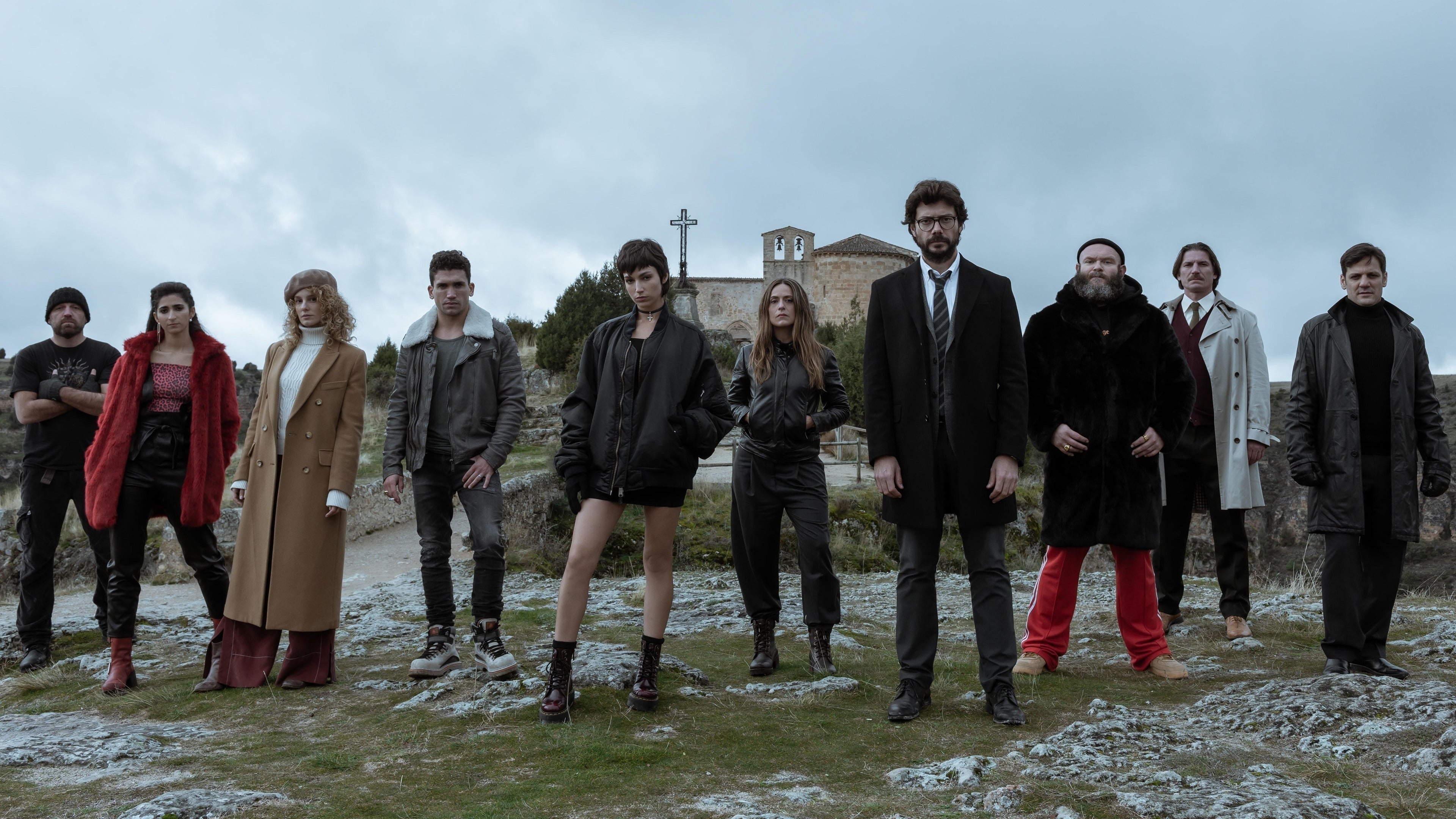 La Casa de Papel, Série da Netflix, Alvaro Morte como O Professor, Ursula Corbero como Tóquio, Série espanhola