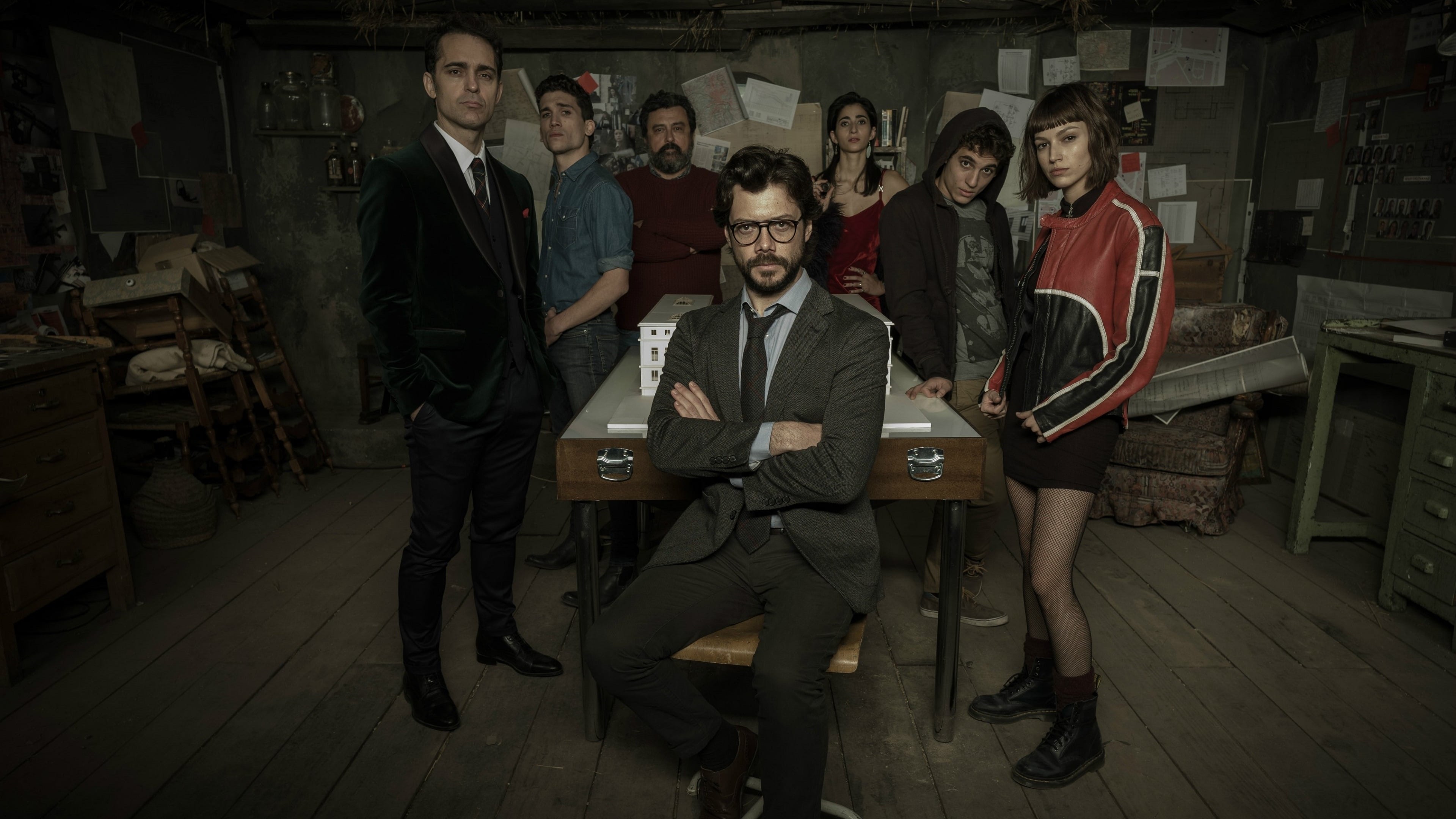 La Casa de Papel, Série espanhola, Alvaro Morte como O Professor, Ursula Corbero como Tóquio, Série da Netflix