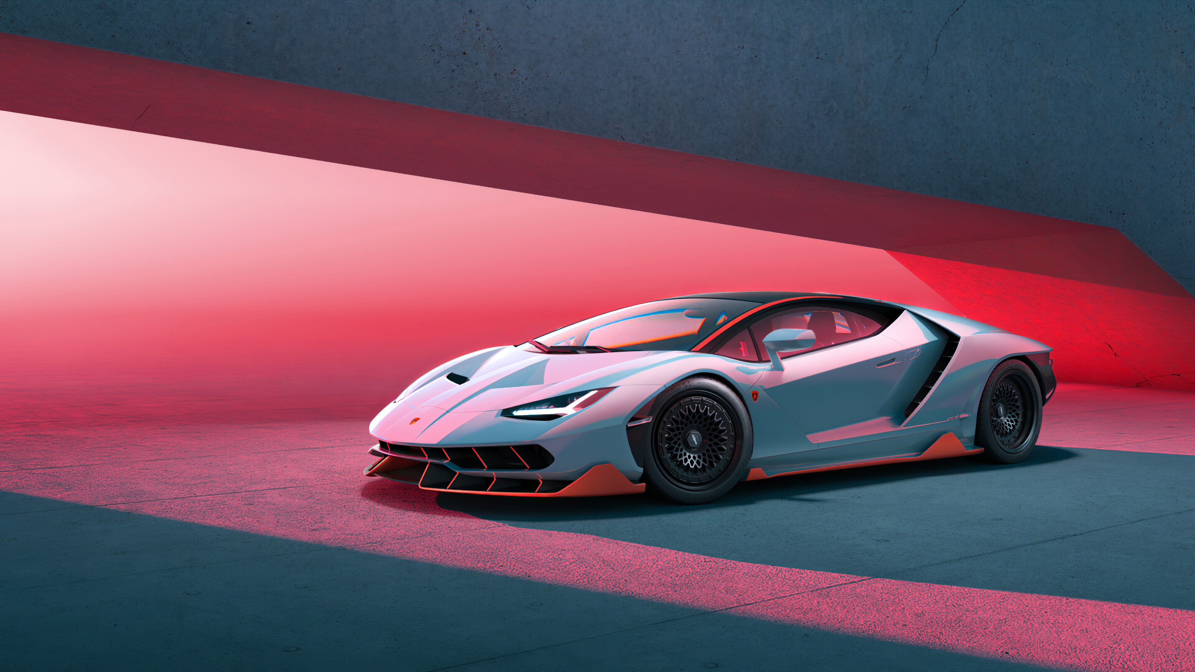 Lamborghini Centenario, CGI, Supercarros
