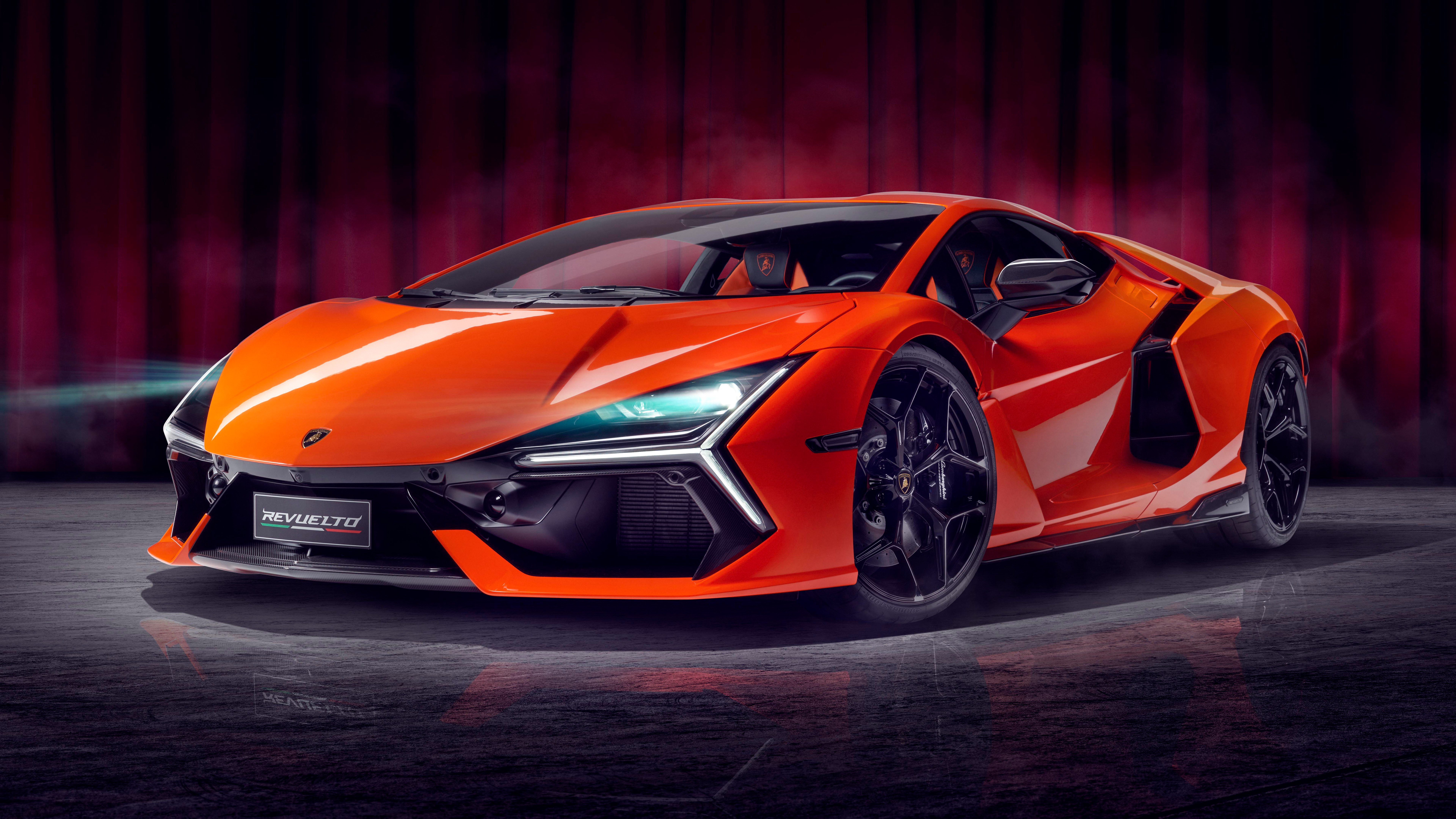 Lamborghini Revuelto, Superesportivo híbrido, 5K, 8K