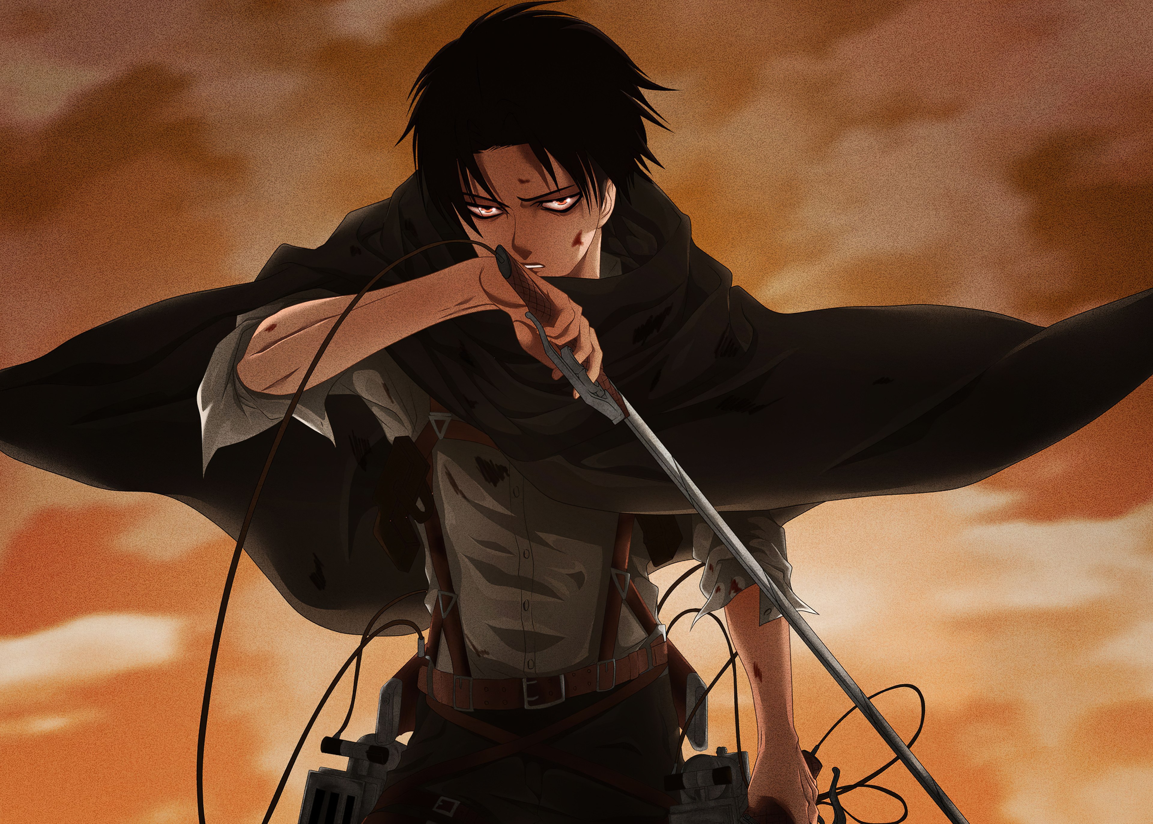 Levi Ackerman, Rivaille, Attack on Titan, Shingeki no Kyojin, Capitão Levi
