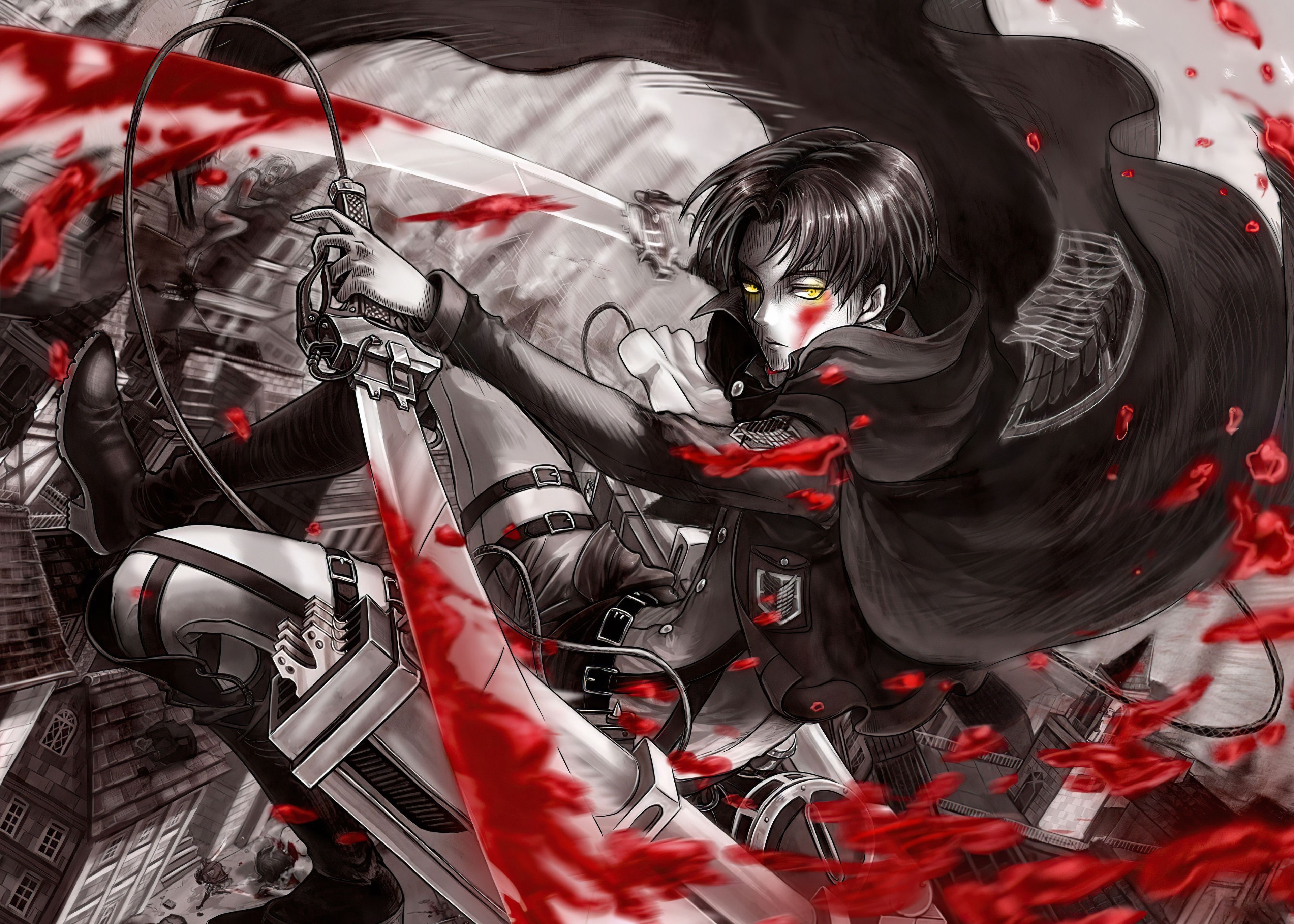 Levi Ackerman, Shingeki no Kyojin, Capitão Levi, Attack on Titan