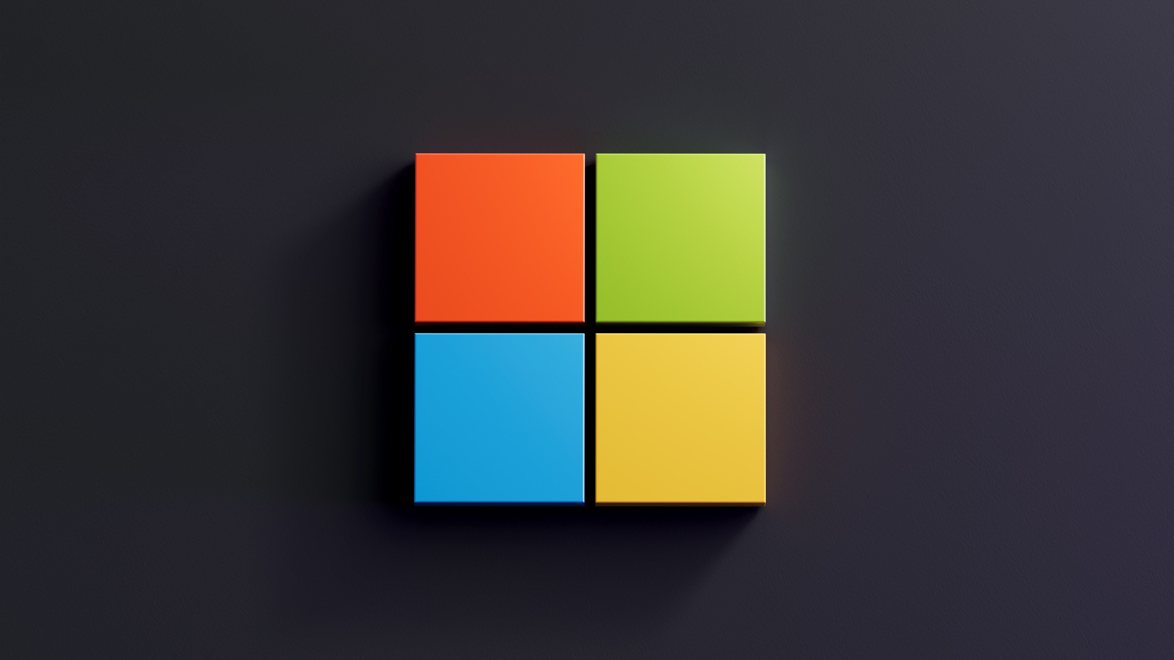 Logo do Windows, Fundo escuro, Estética escura