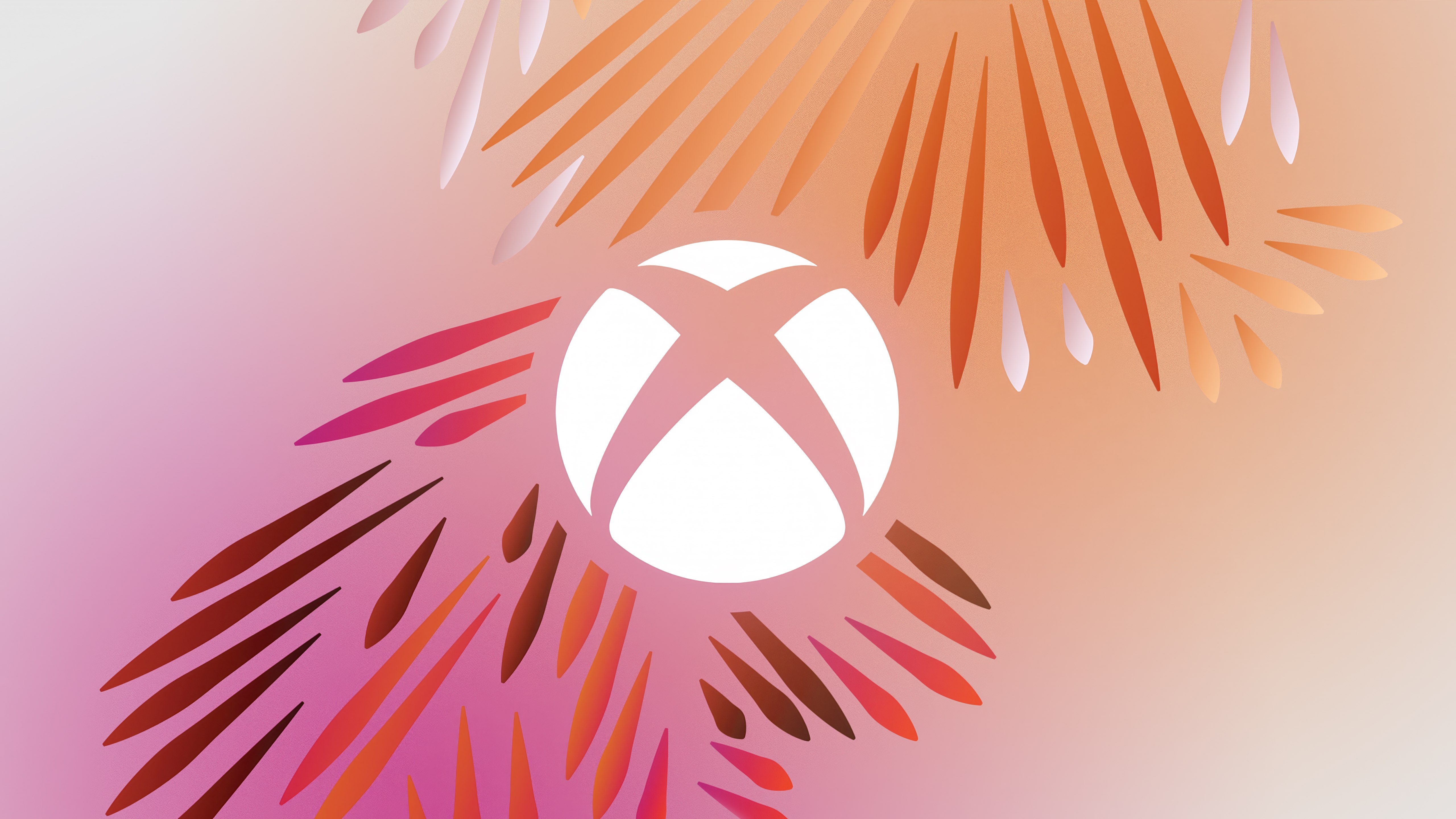 Logo do Xbox, Artístico, 5K, Fundo gradiente