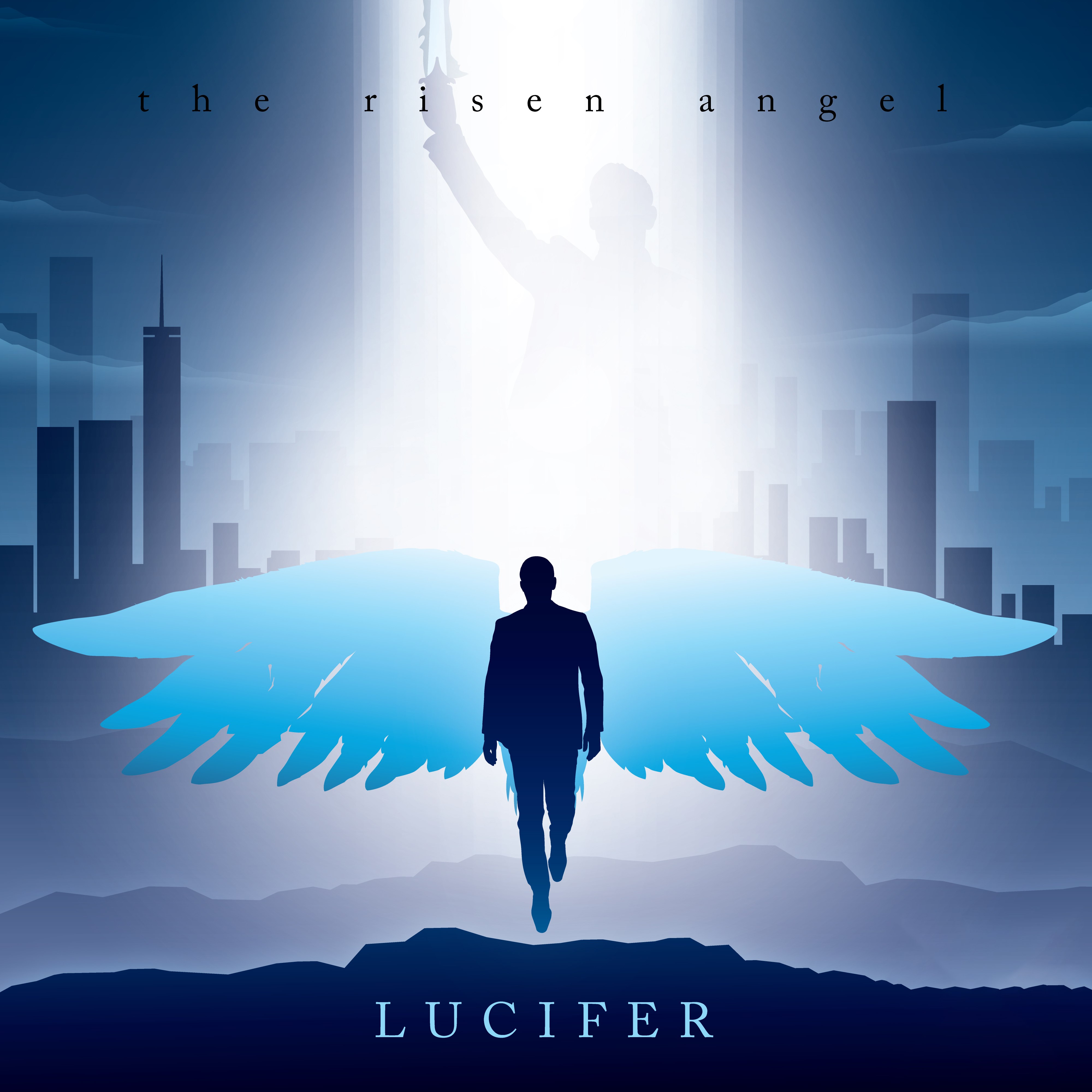 Lucifer Morningstar, Anjo, Arte minimalista, Estética azul
