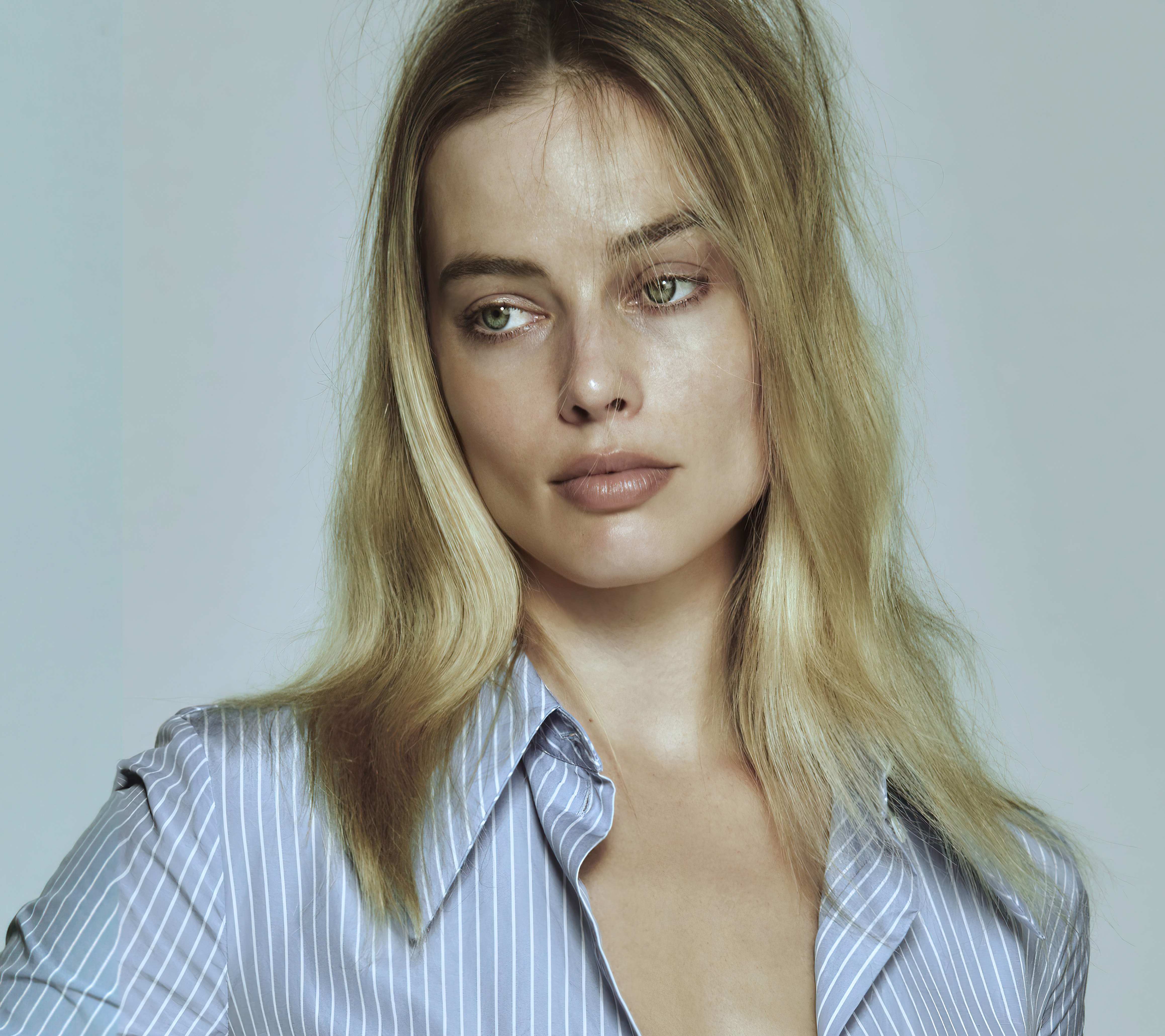 Margot Robbie, Retrato, Atriz australiana, 5K