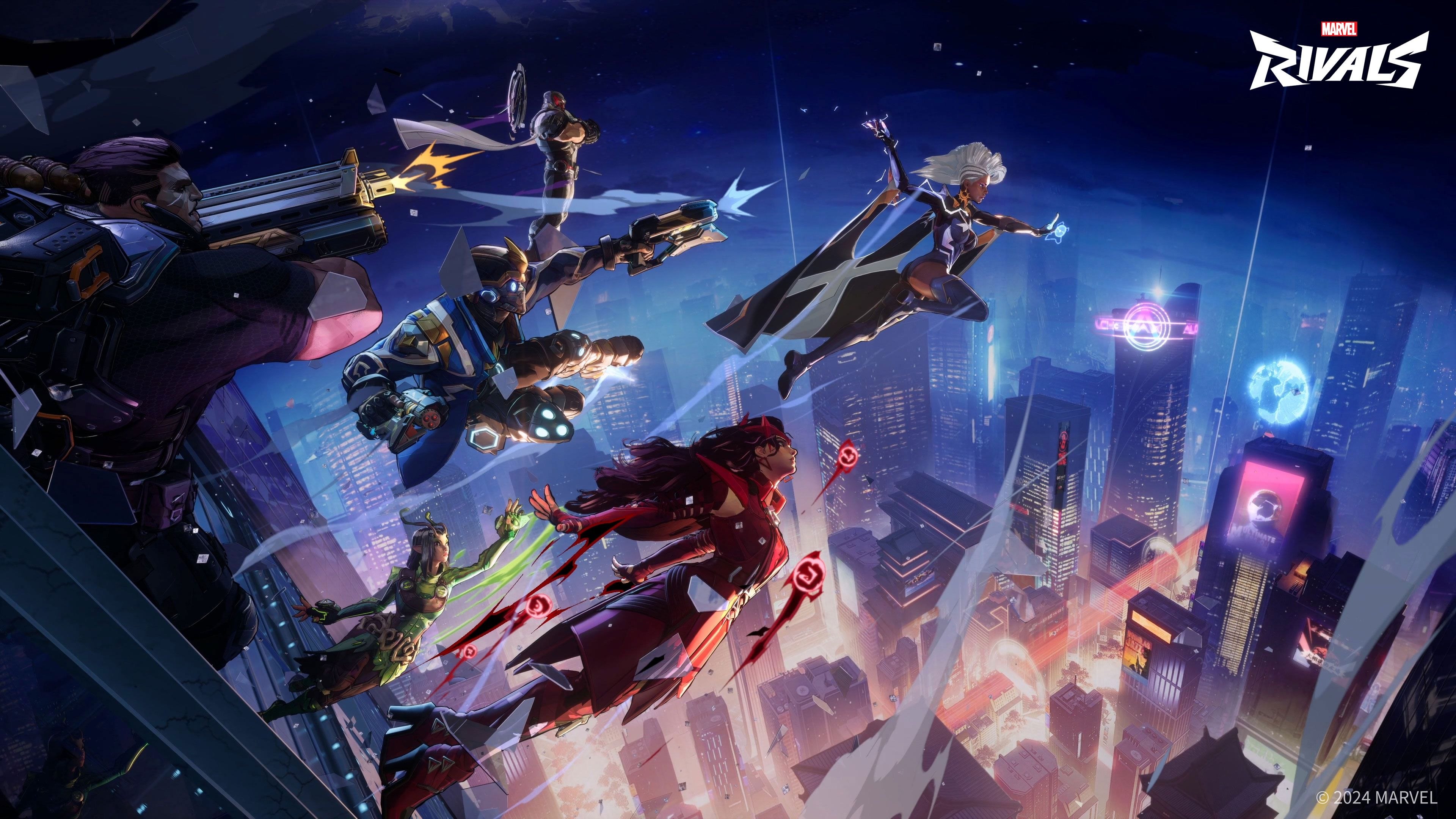 Marvel Rivals, Arte de personagem, Jogos de 2025