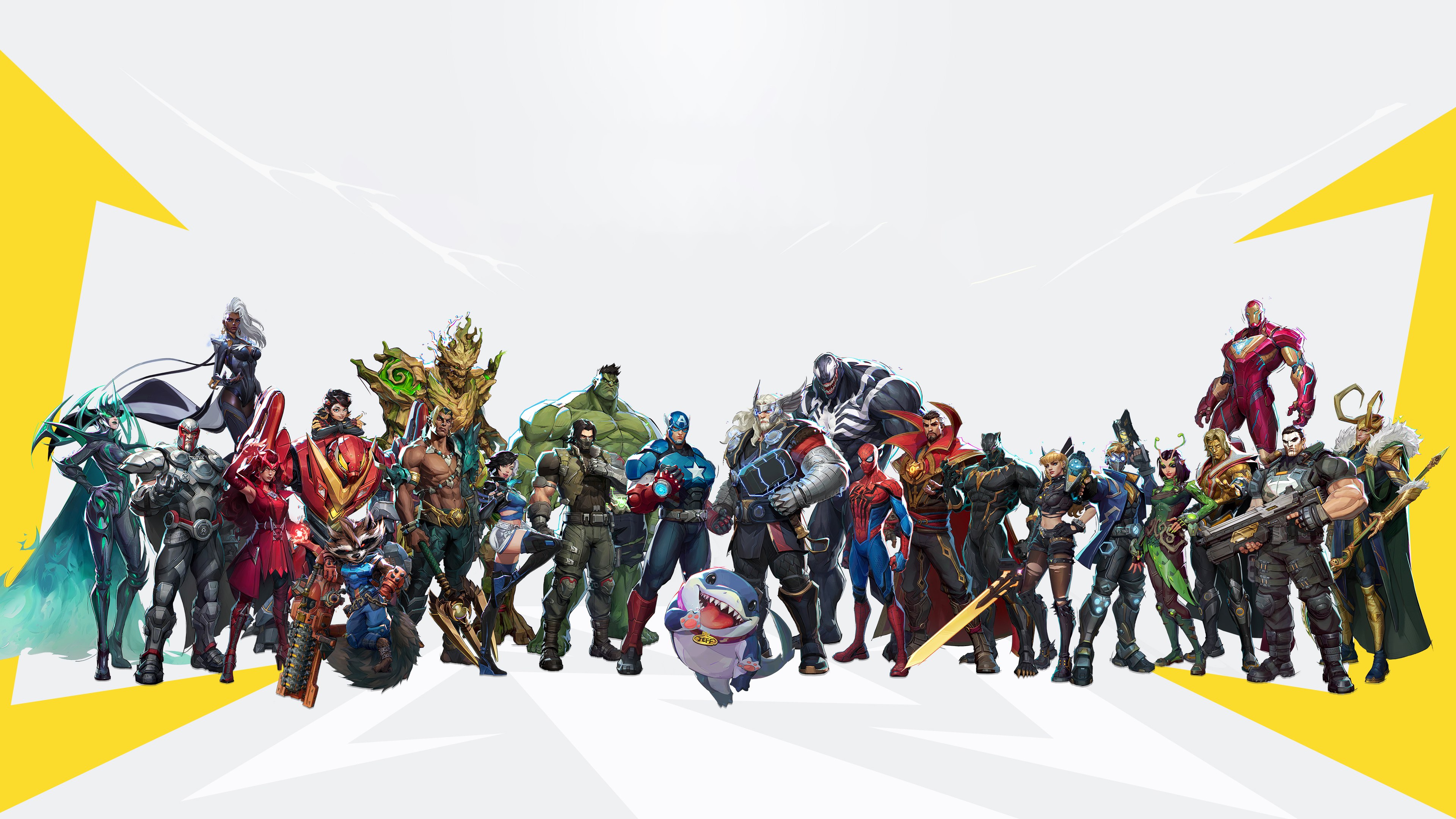 Marvel Rivals, Personagens, Jogos de 2024