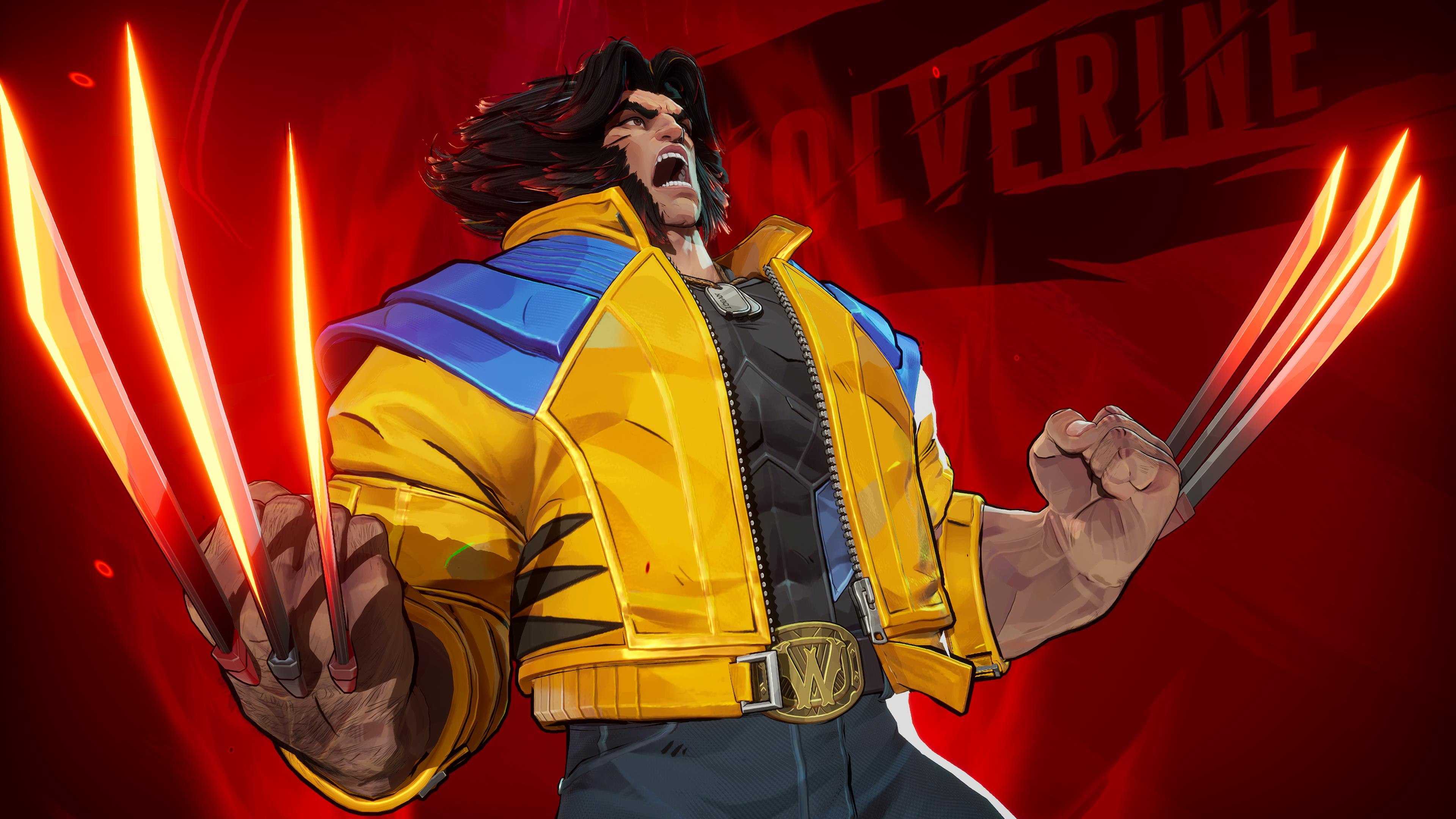 Marvel Rivals, Wolverine, Fundo vermelho, Jogos de 2024