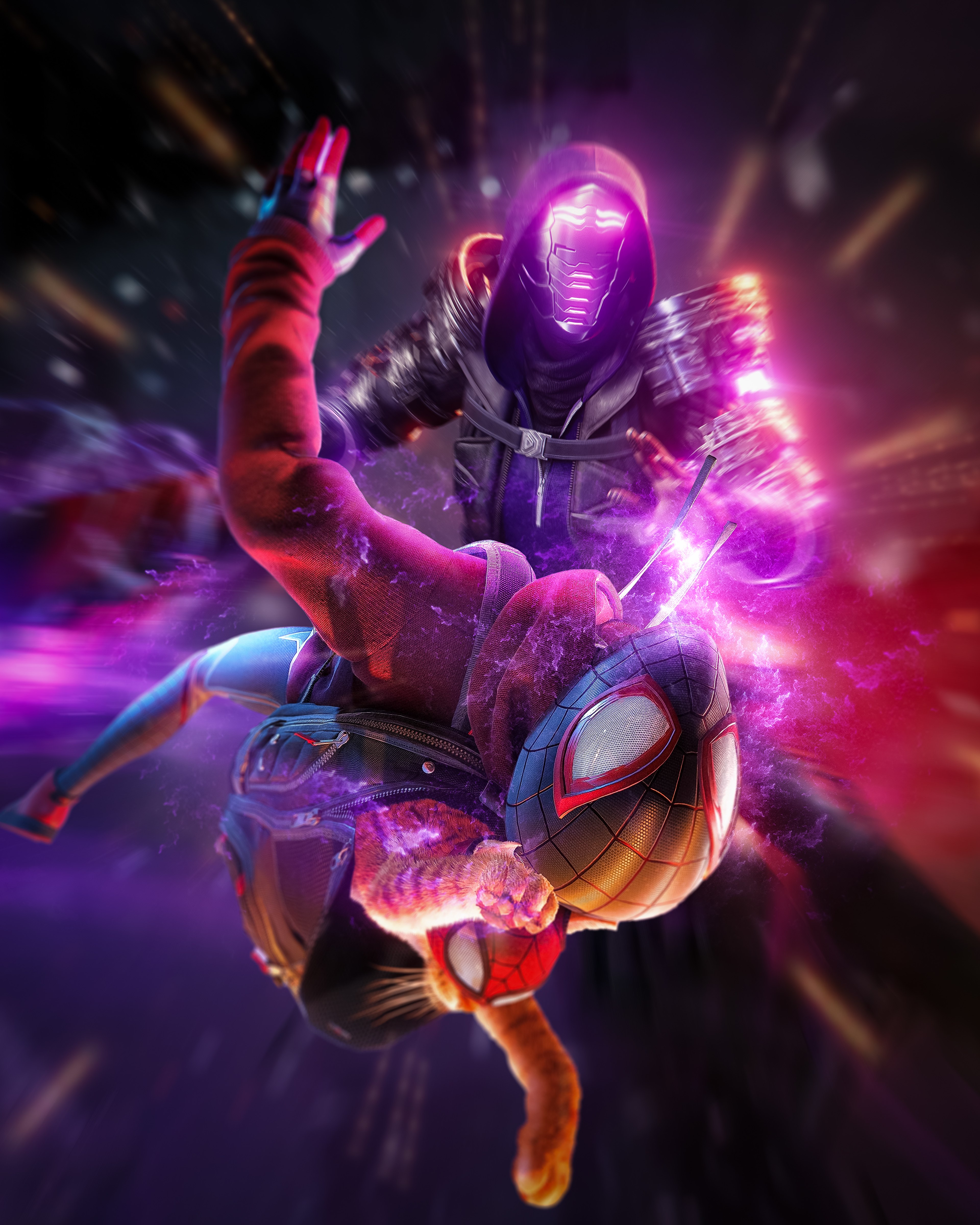 Marvel's Spider-Man: Miles Morales, Arte conceitual, PlayStation 5, Spiderman