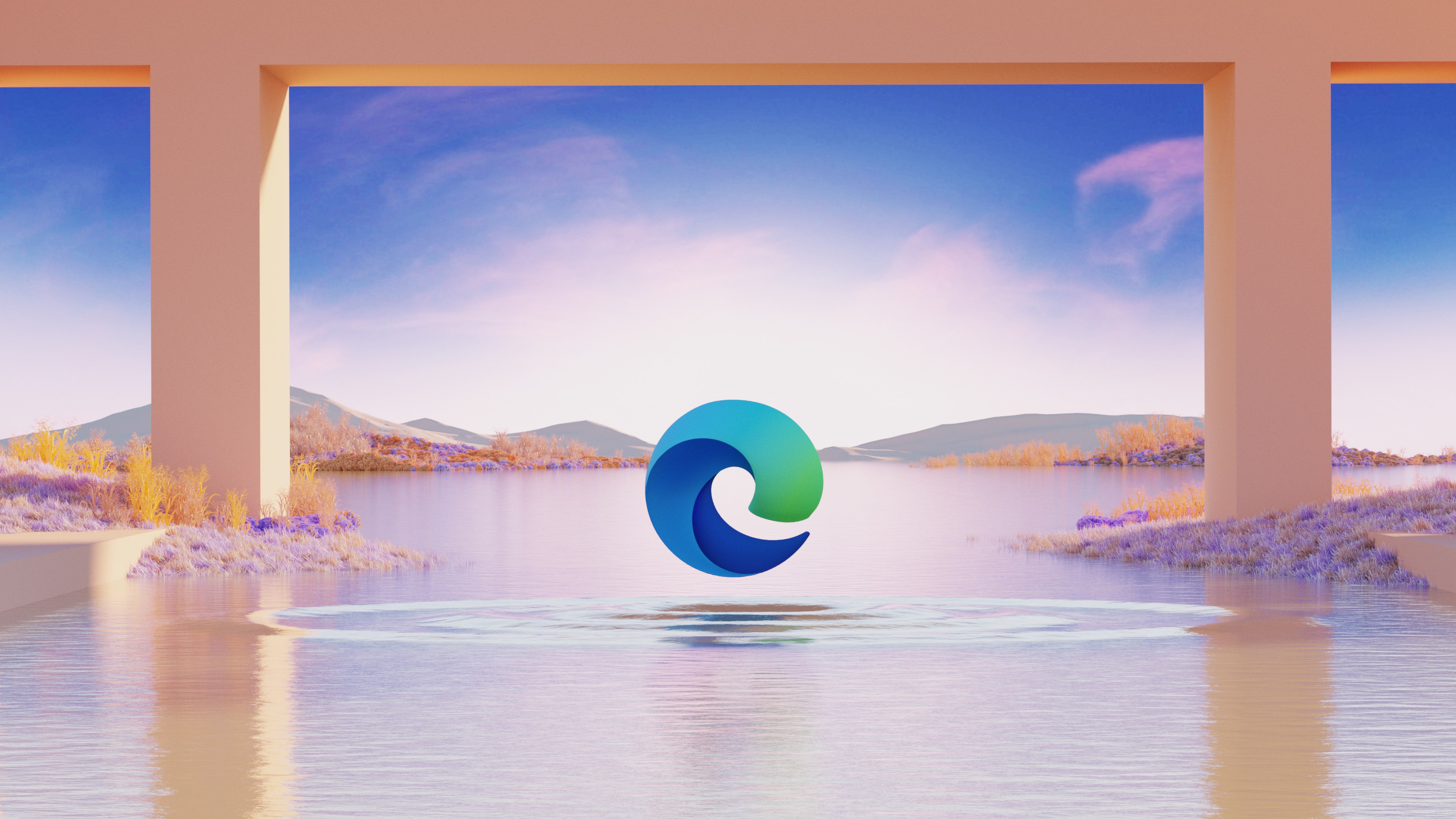 Microsoft Edge, Ao ar livre, Paisagem, Surreal