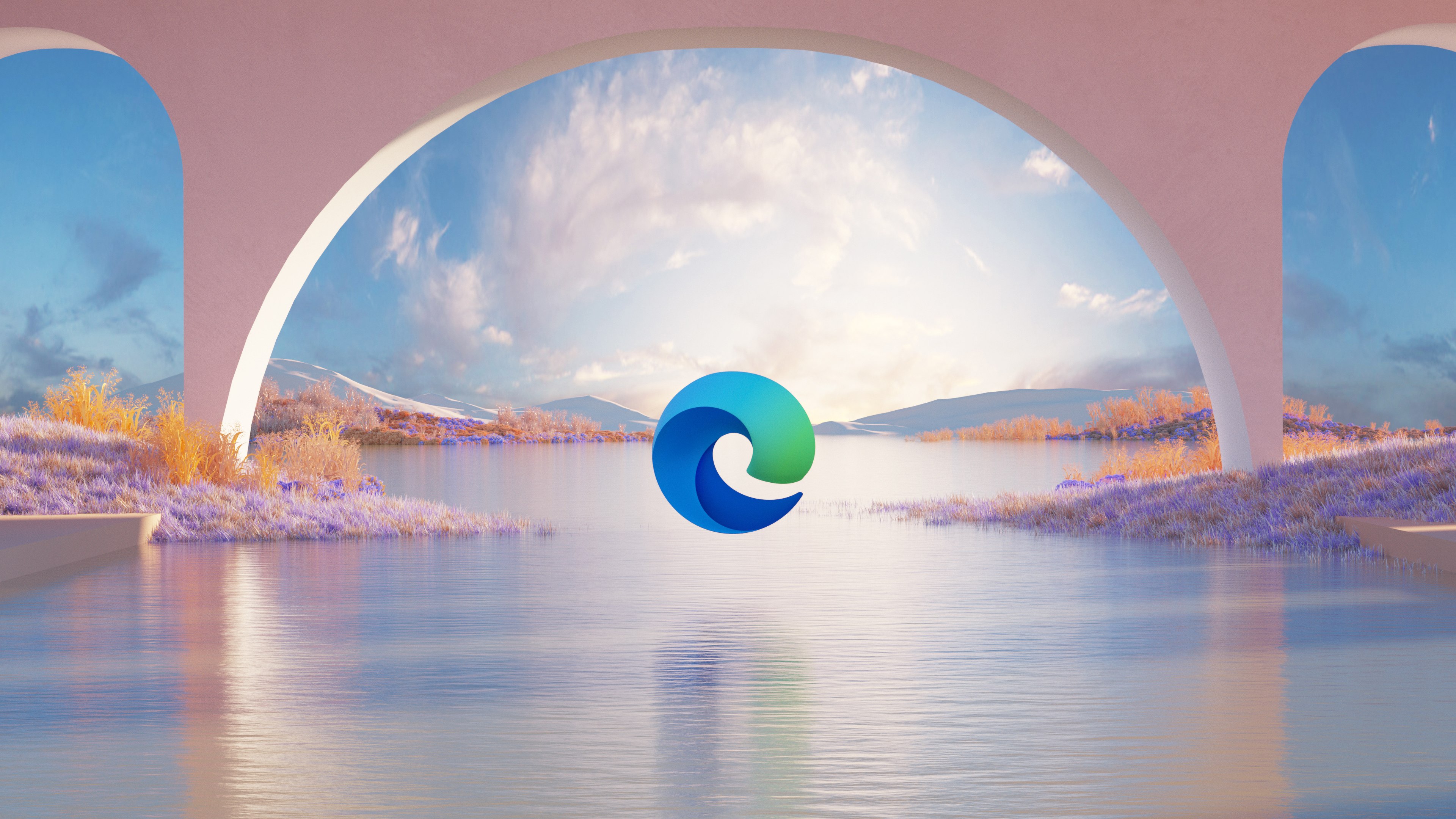 Microsoft Edge, Surreal, Paisagem, Diurno