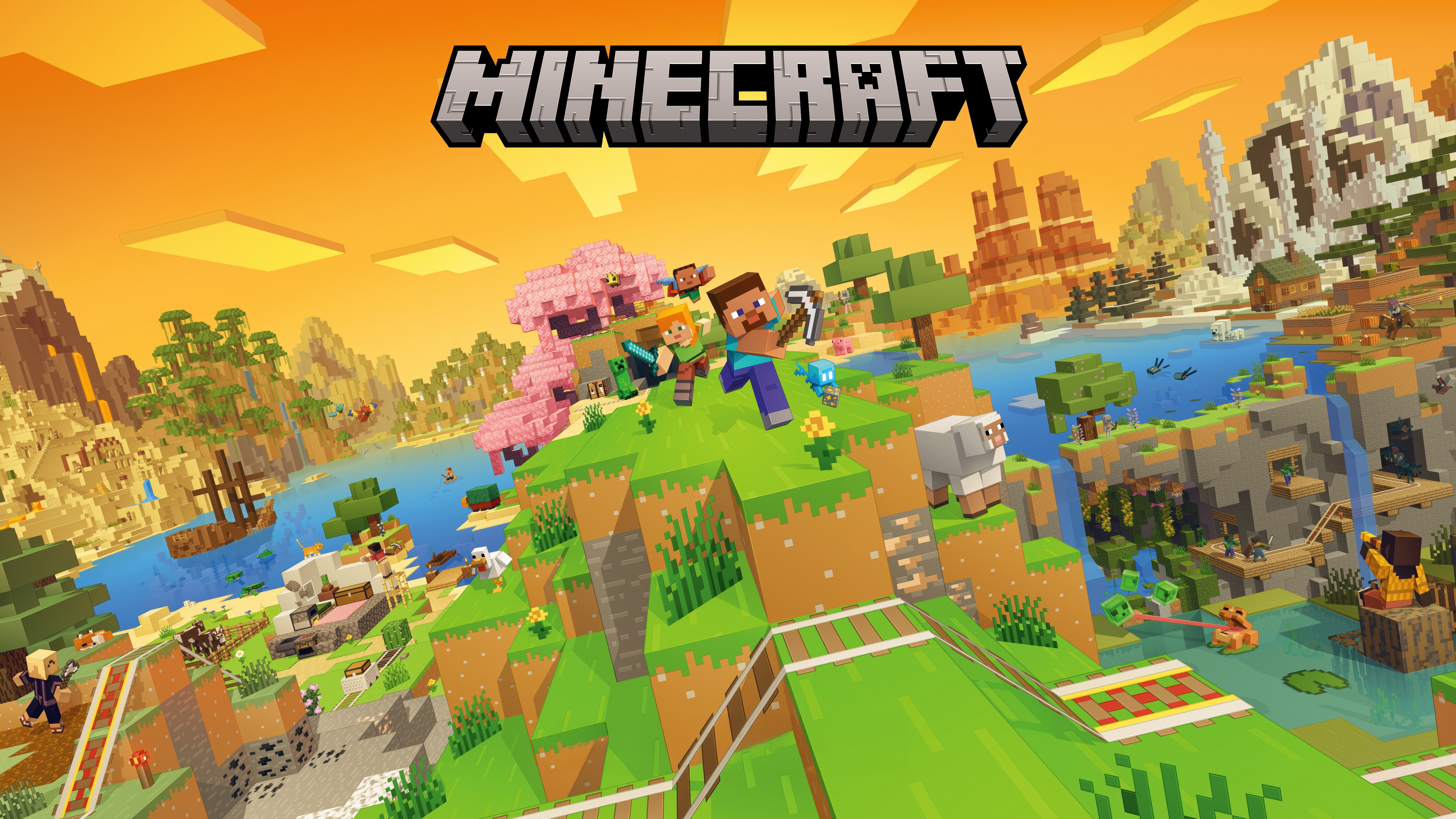 Minecraft, Deluxe Edition, Key Art, Jogos de 2026, 5K
