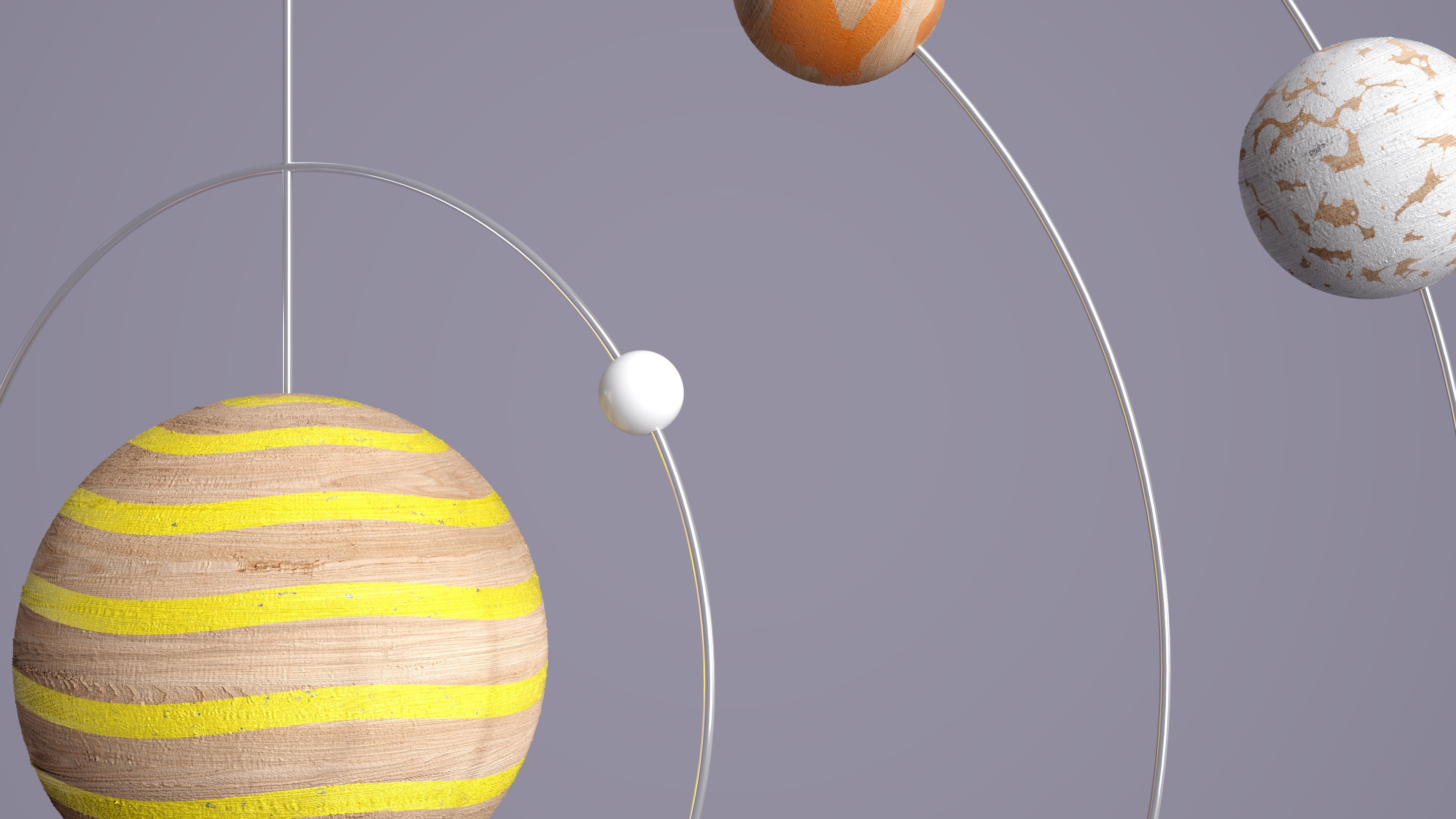 Minimalista, Sistema solar, Planetas, Madeira, Anel orbital, Microsoft Design