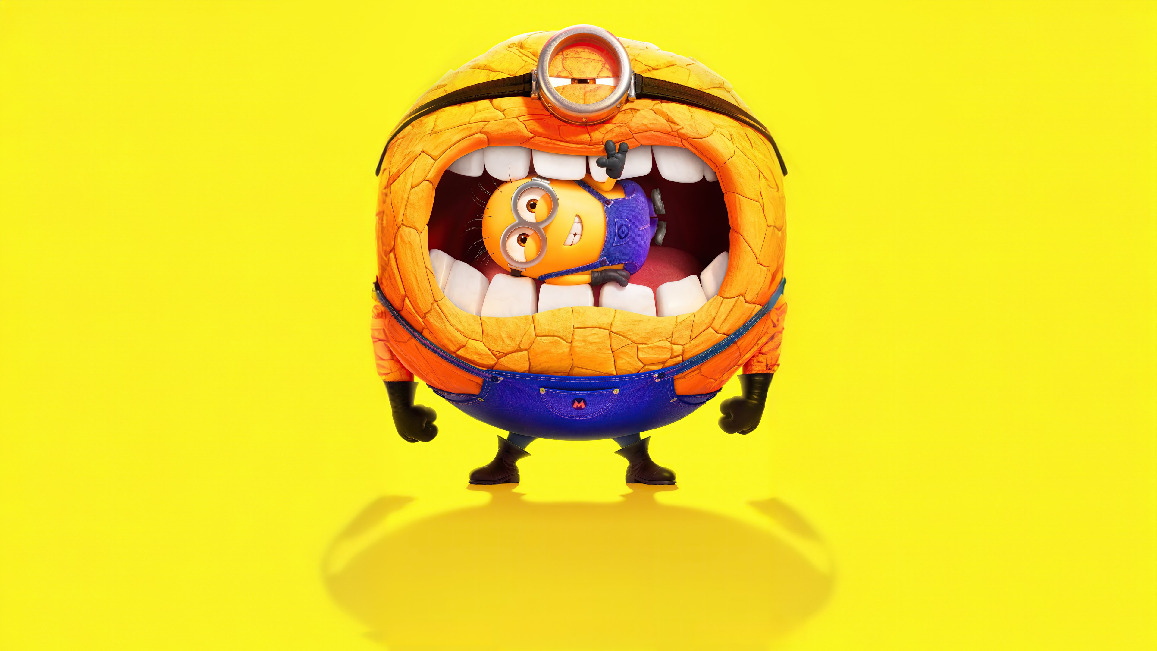 Minions, Meu Malvado Favorito 4, Fundo amarelo