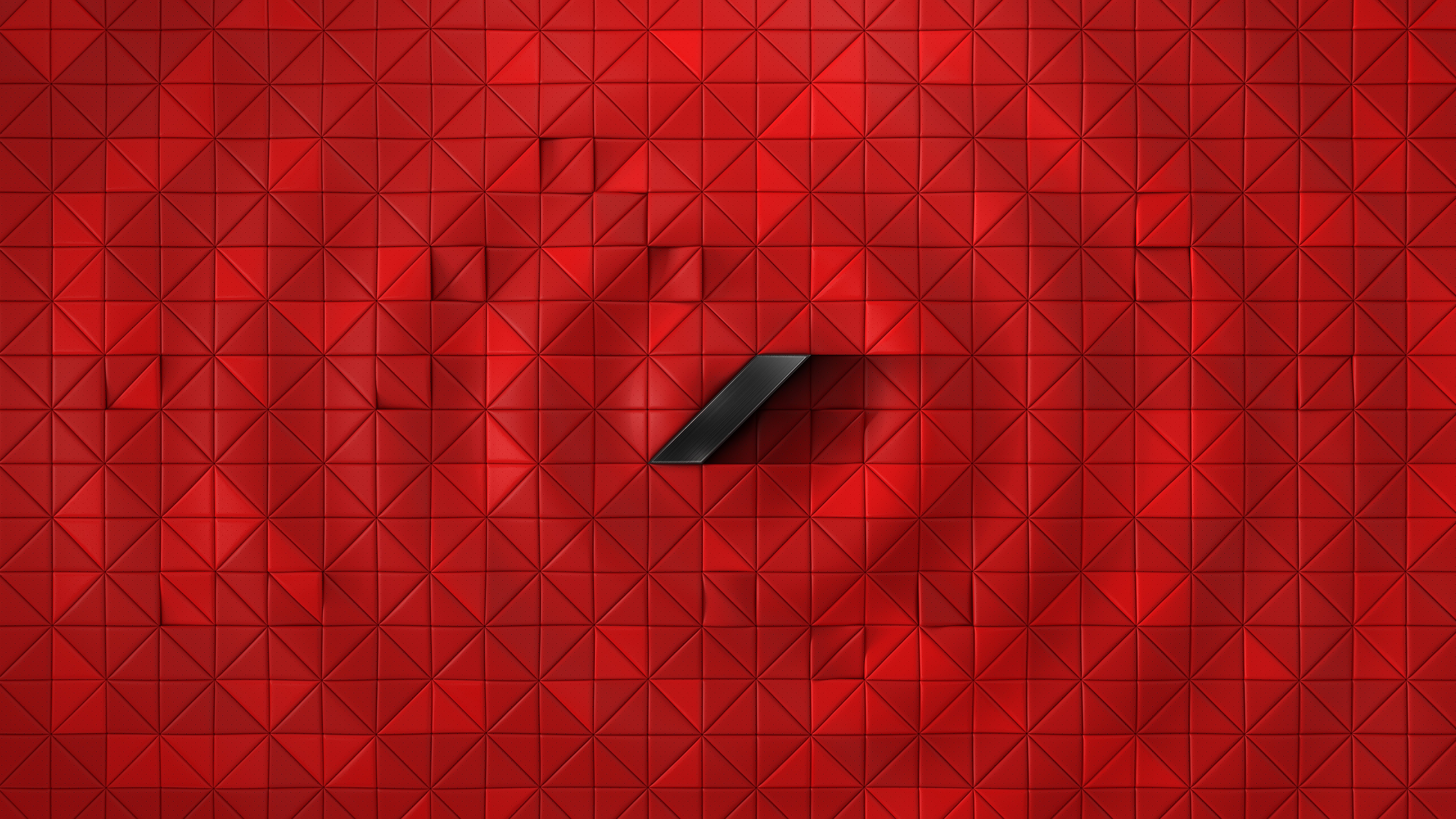 MKBHD, Fundo vermelho, Linhas de grade, 5K