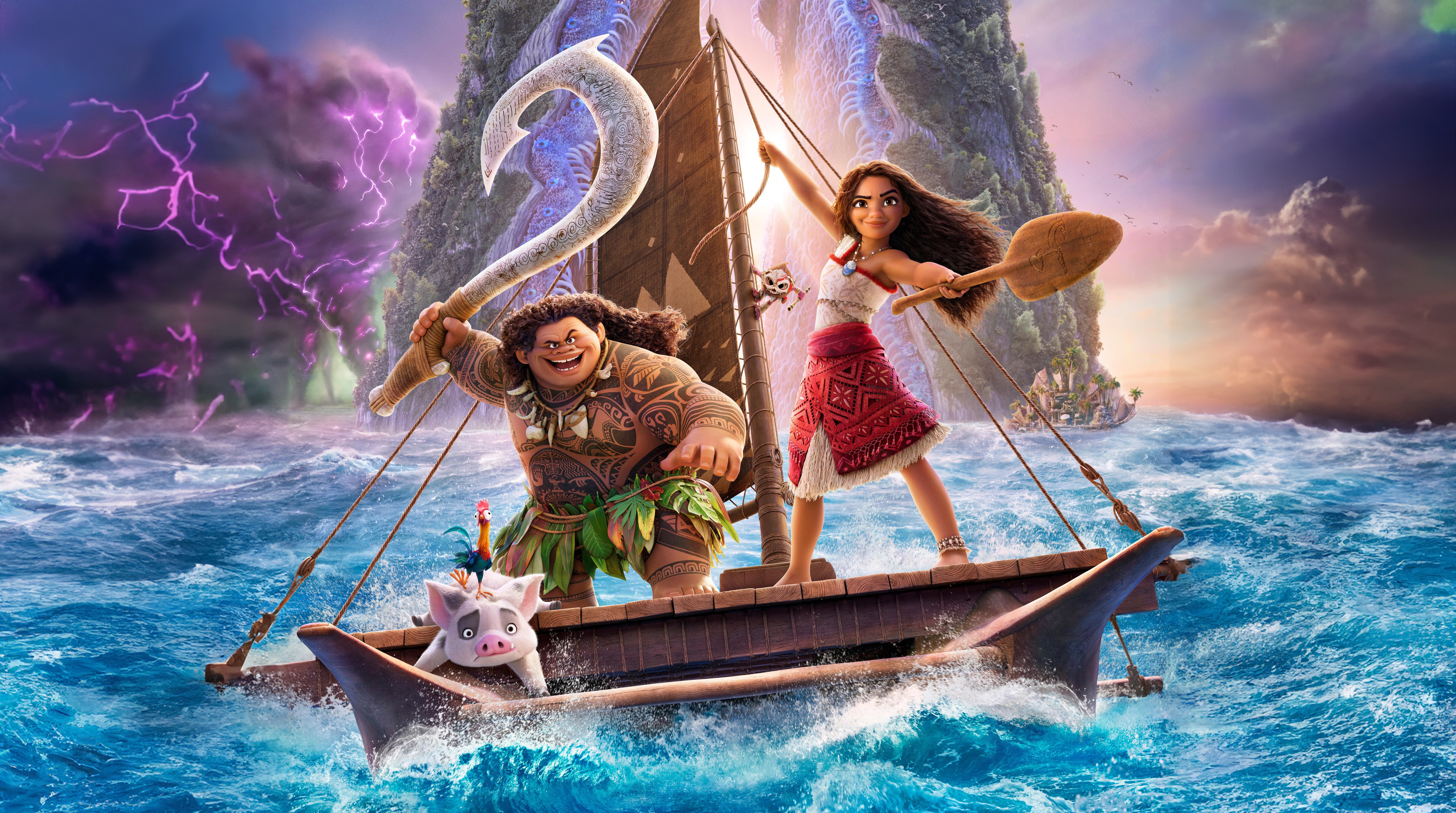 Moana 2, 5K, Filmes de 2024, Filmes de animação