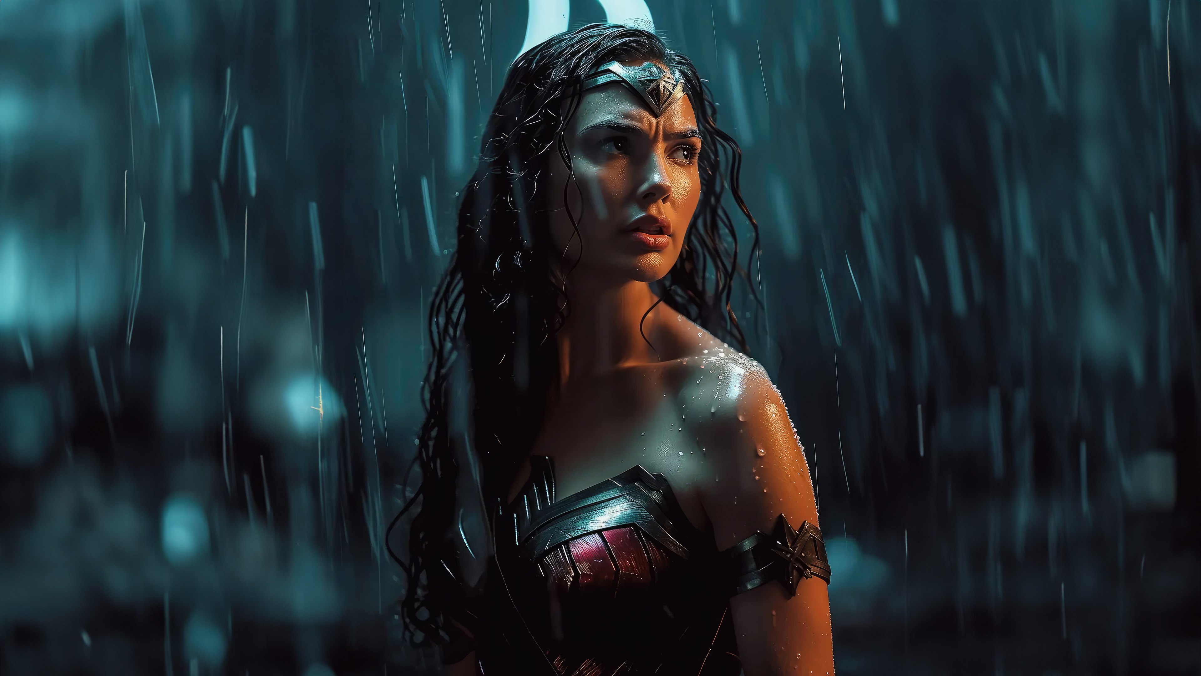 Mulher-Maravilha, Arte de IA, Gal Gadot, Diana Prince