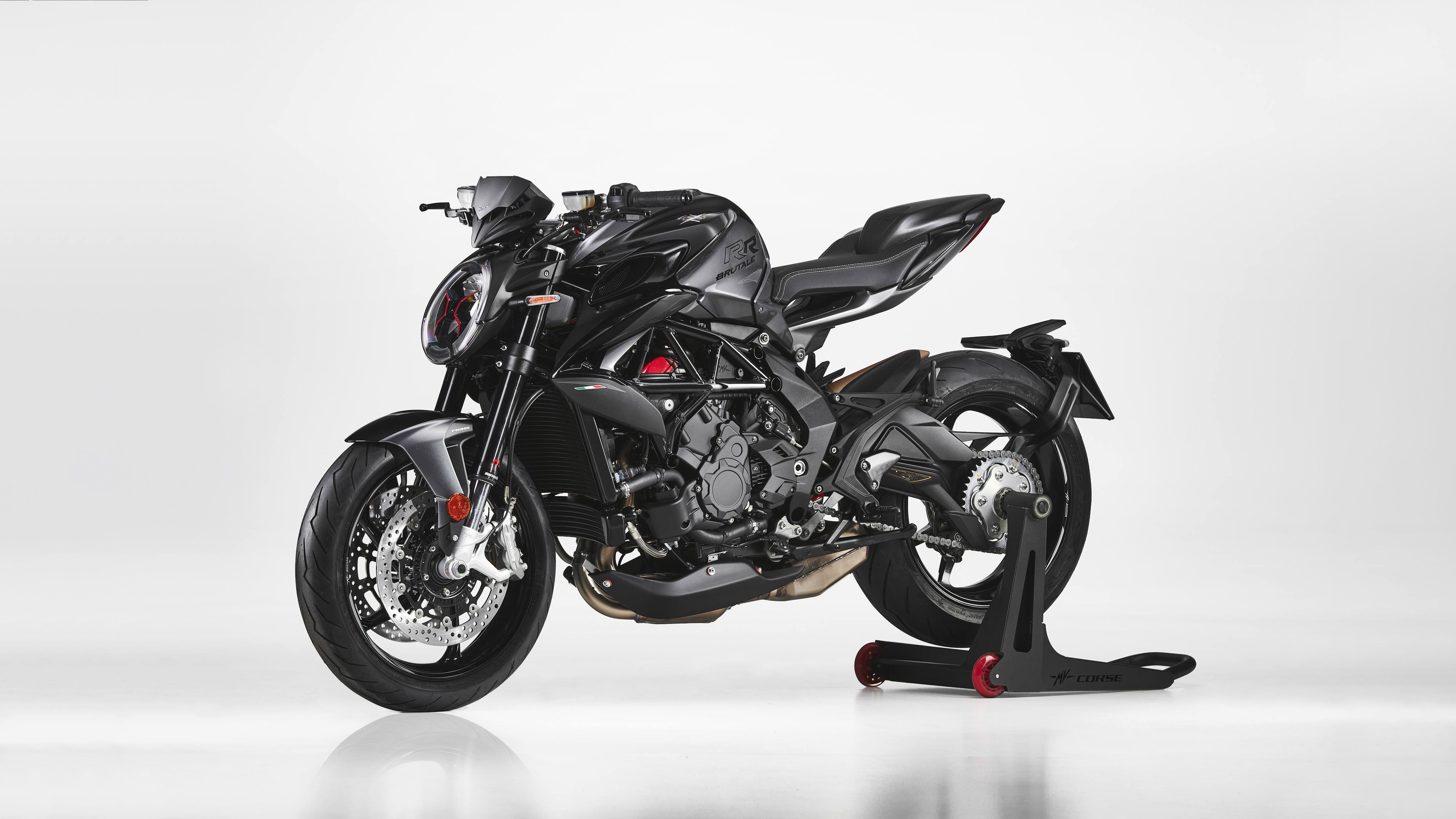 MV Agusta Brutale, Superbikes, 2021, Fundo branco