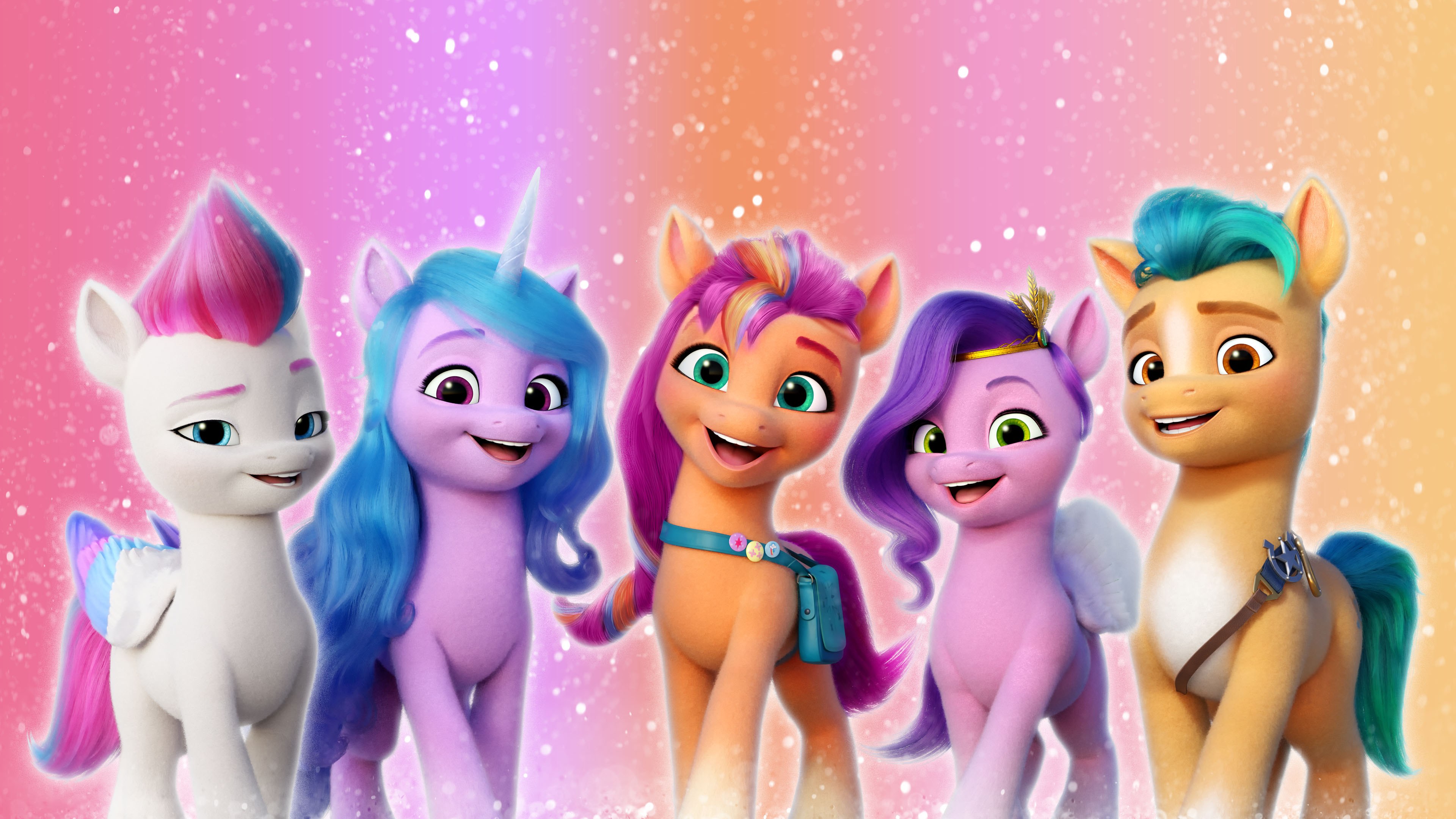 My Little Pony, Animação, Sunny Starscout, Izzy Moonbow, Pipp Petals, Zipp Storm, My Little Pony: A New Generation, Hitch Trailblazer