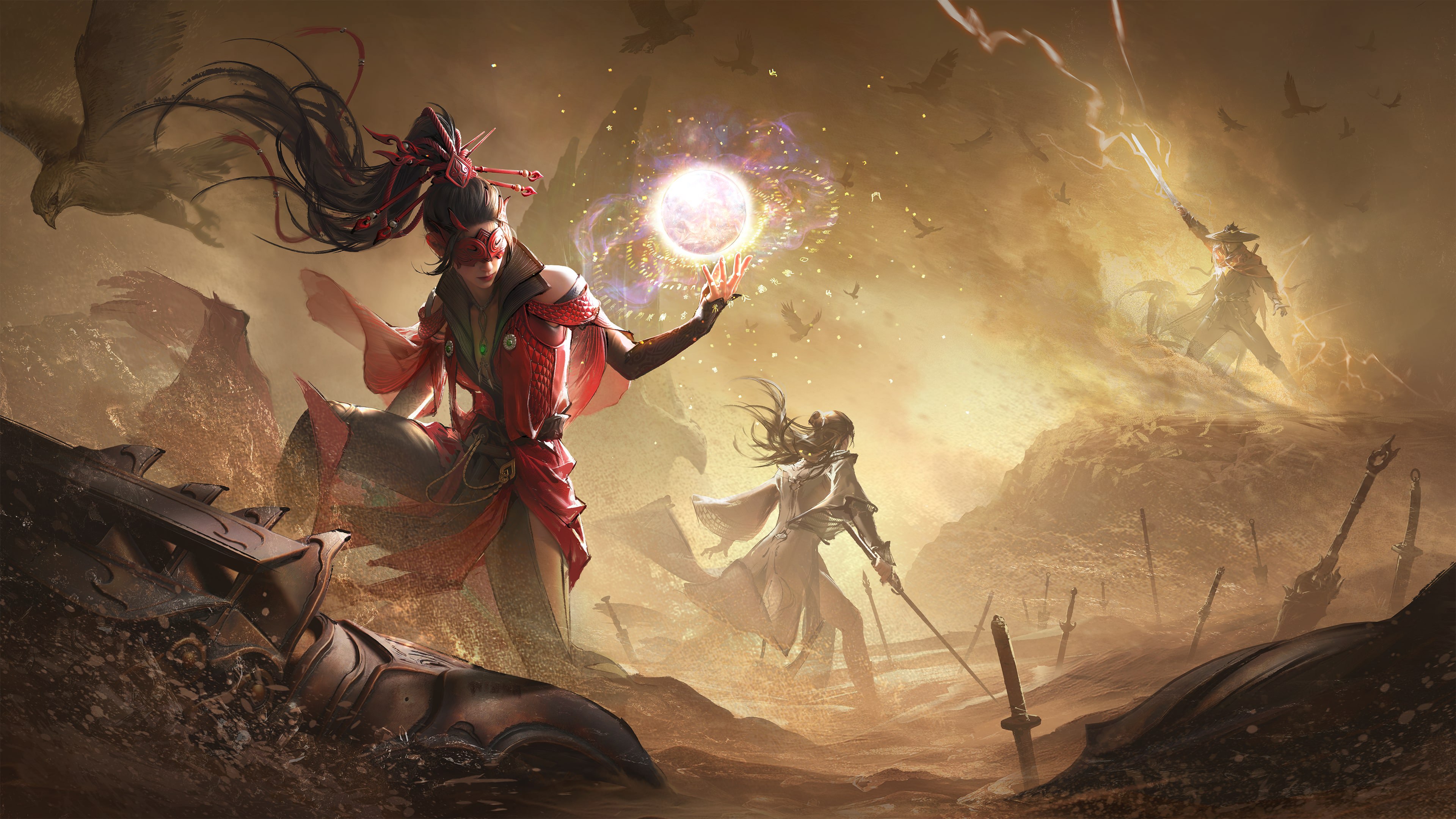 Naraka: Bladepoint, Arte de jogo, Videogame