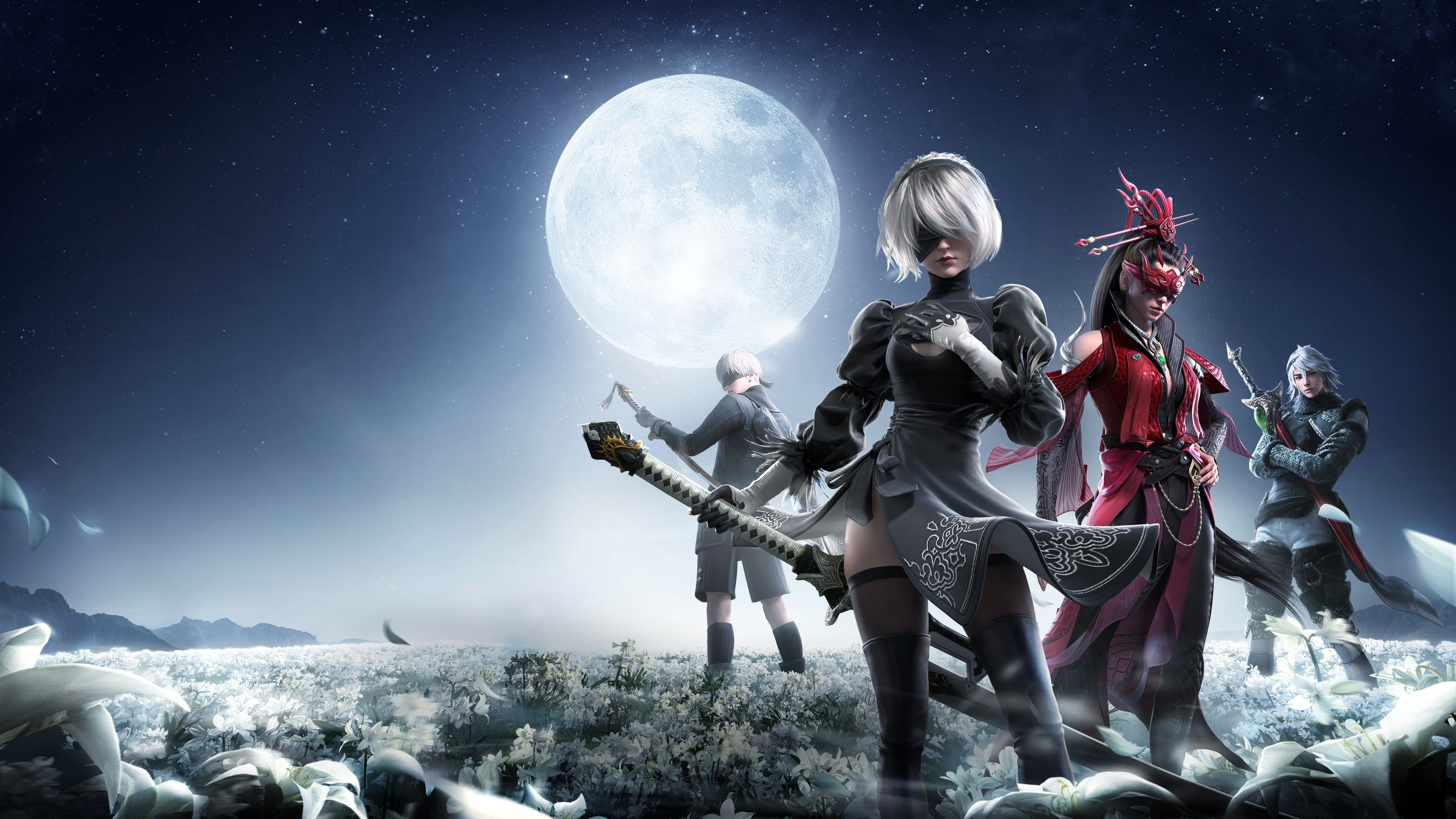 Naraka: Bladepoint, NieR:Automata, 2b YoRHa, Viper Ning, 9S (Nier: Automata), Jogos de 2023