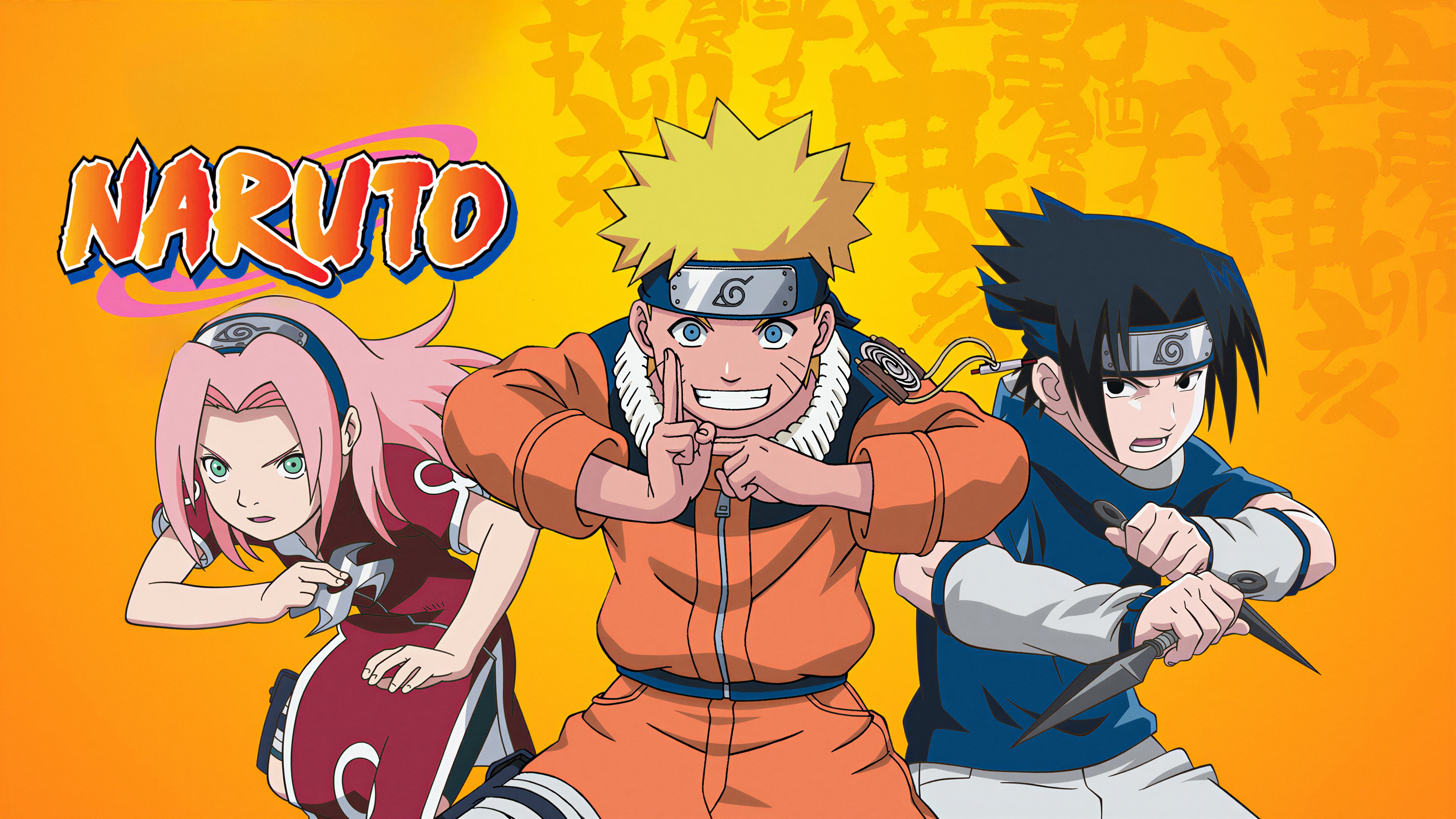 Naruto, Clássico, Sakura Haruno, Naruto Uzumaki, Sasuke Uchiha, Pôster de anime