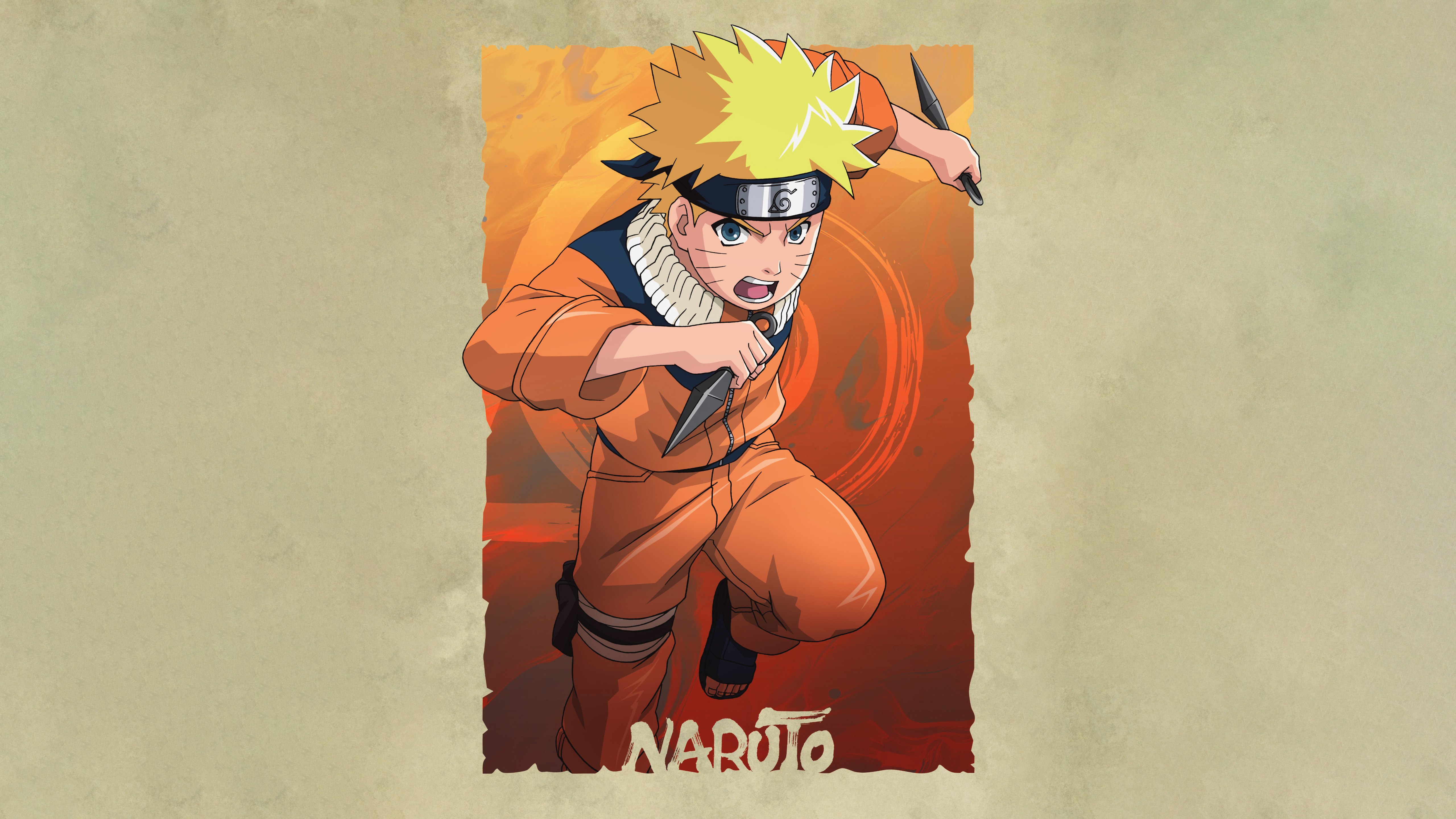 Naruto Uzumaki, Pôster, 5K