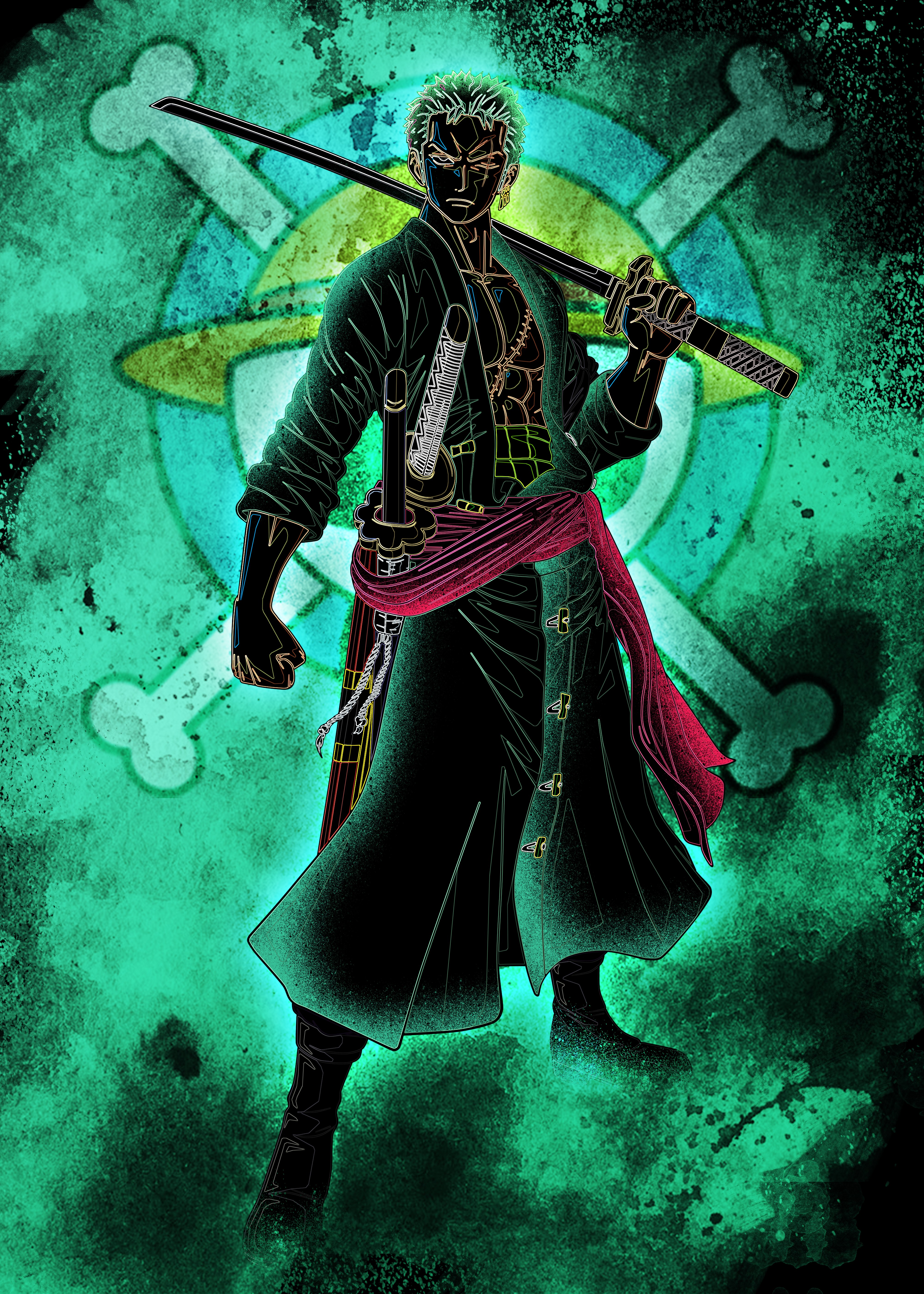 One Piece, Roronoa Zoro, Piratas do Chapéu de Palha