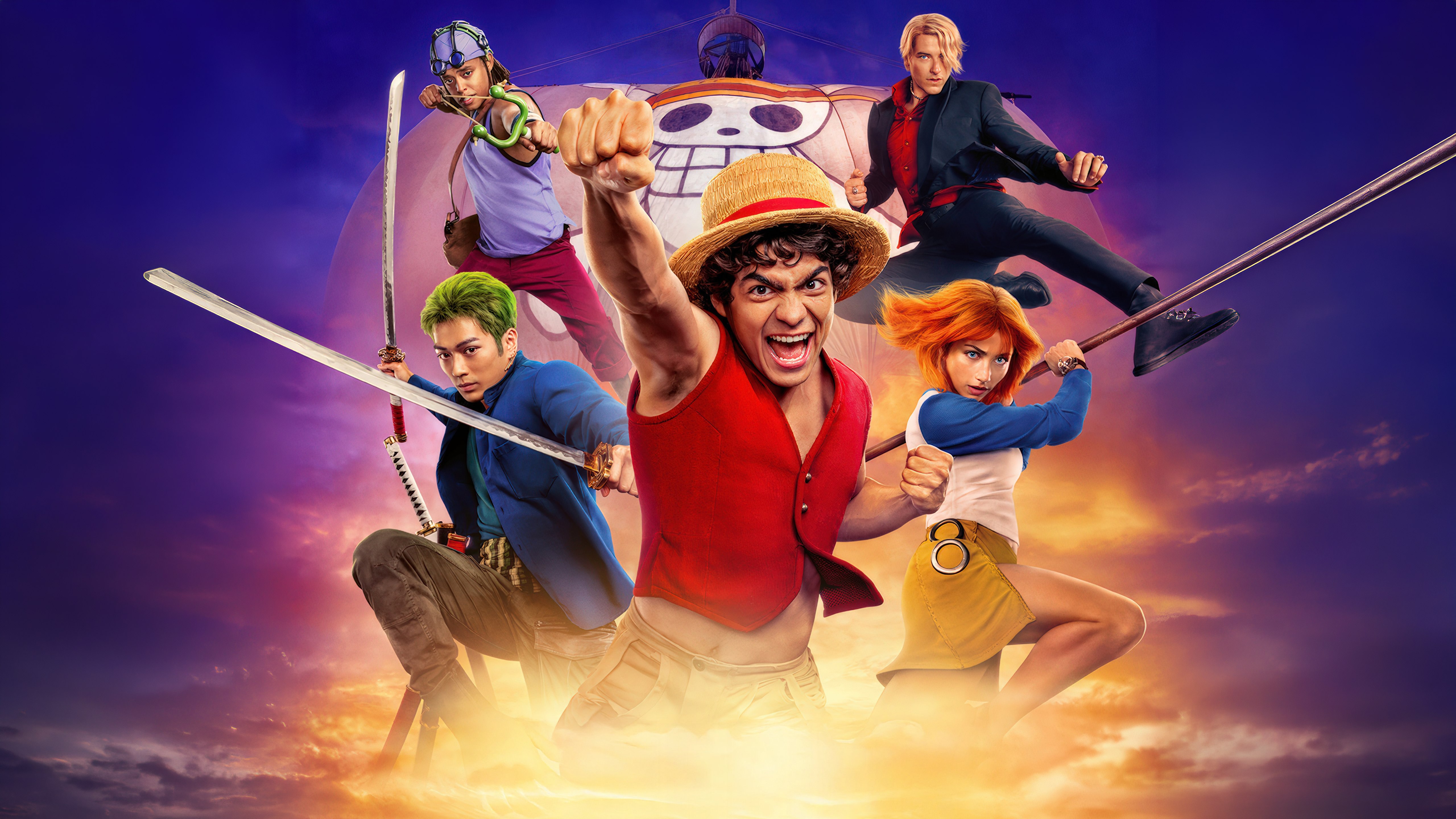 One Piece, Série de 2026, Temporada 2, Série Netflix, 5K