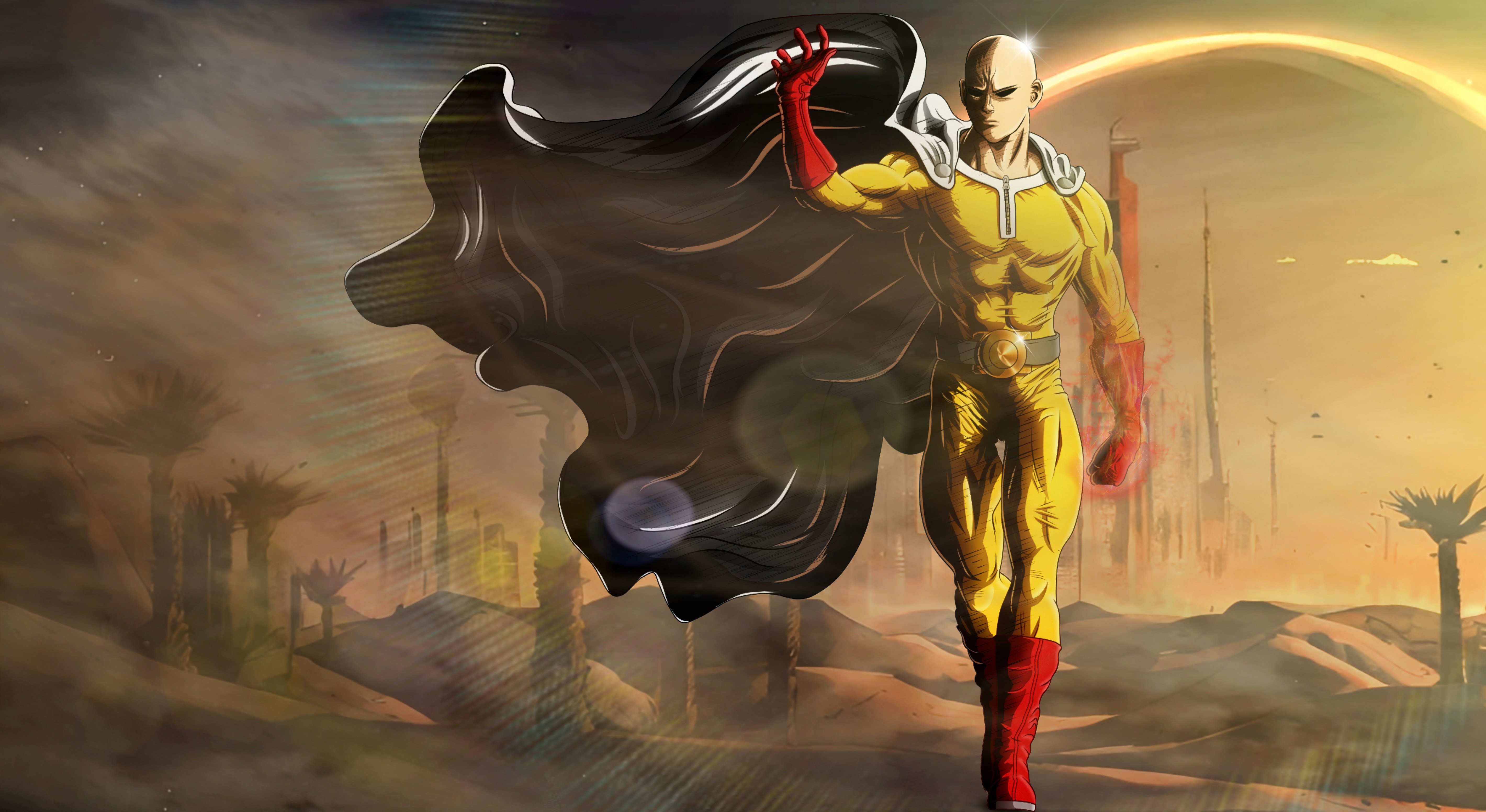 One Punch Man, 5K, Saitama