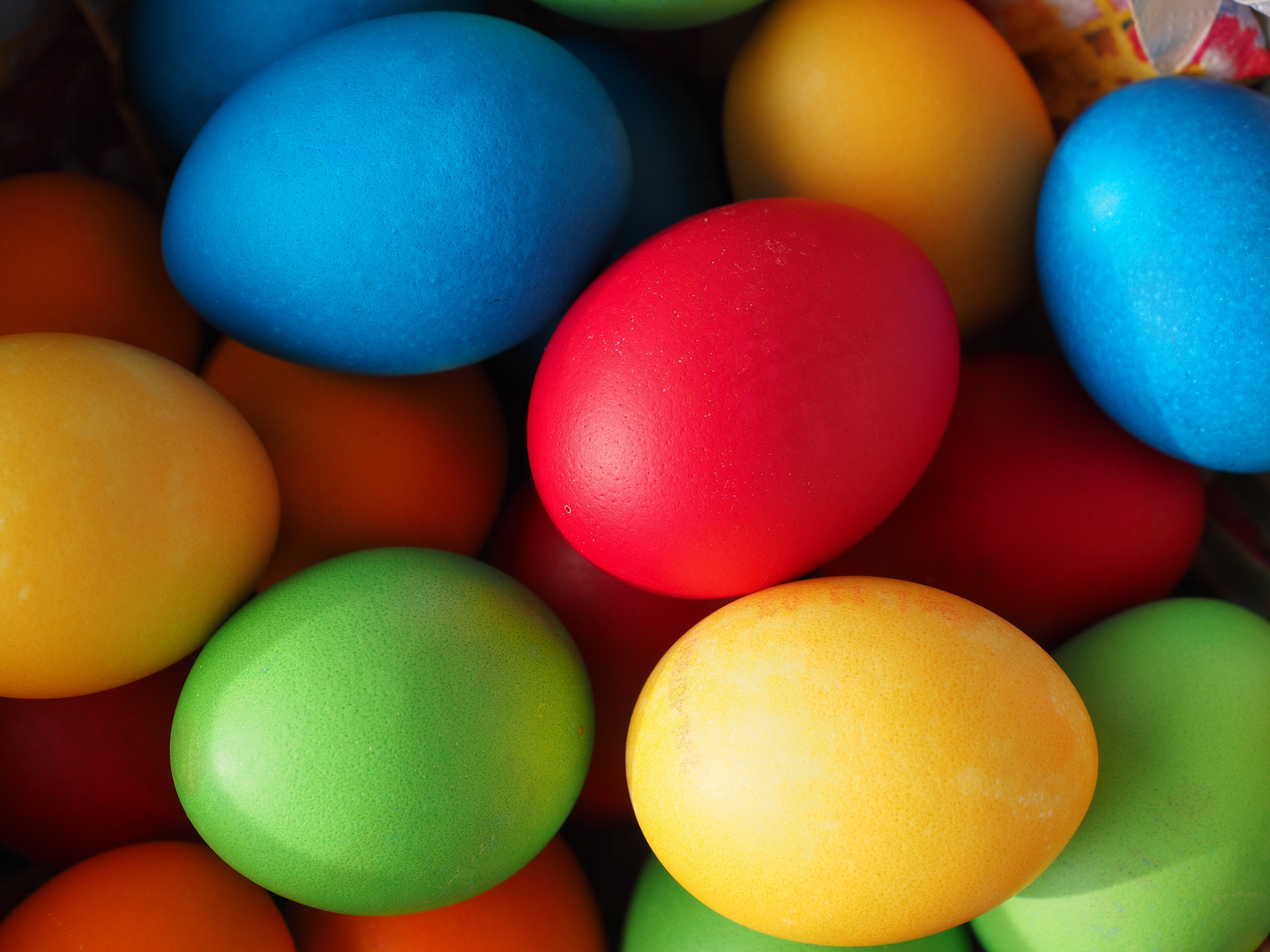 Ovos de Páscoa, Ovos coloridos, Decoração de Páscoa, Feliz Páscoa, Multicolorido